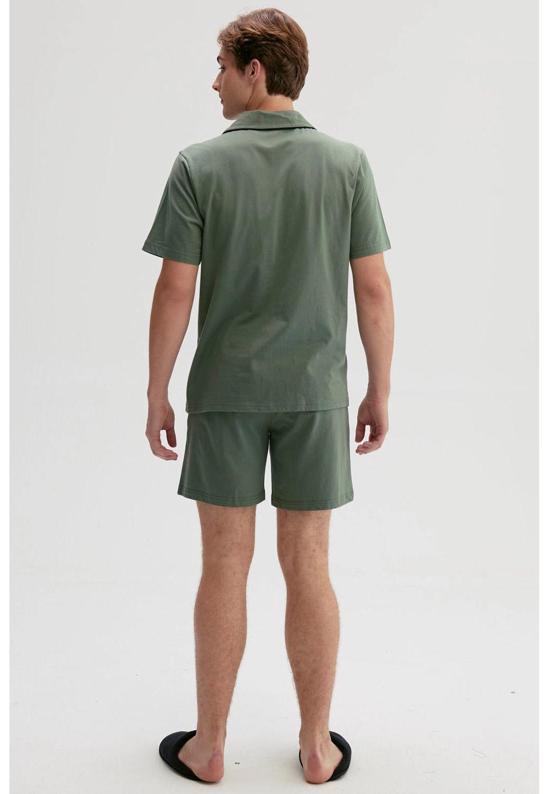 Pijama Hombre Regalable Verde-1