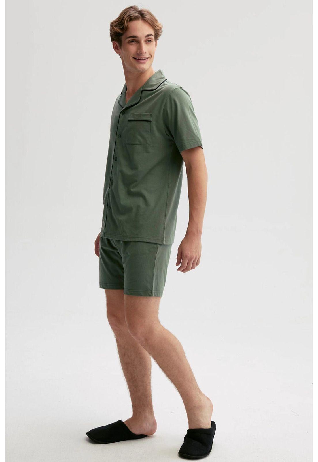 Pijama Hombre Regalable Verde-3