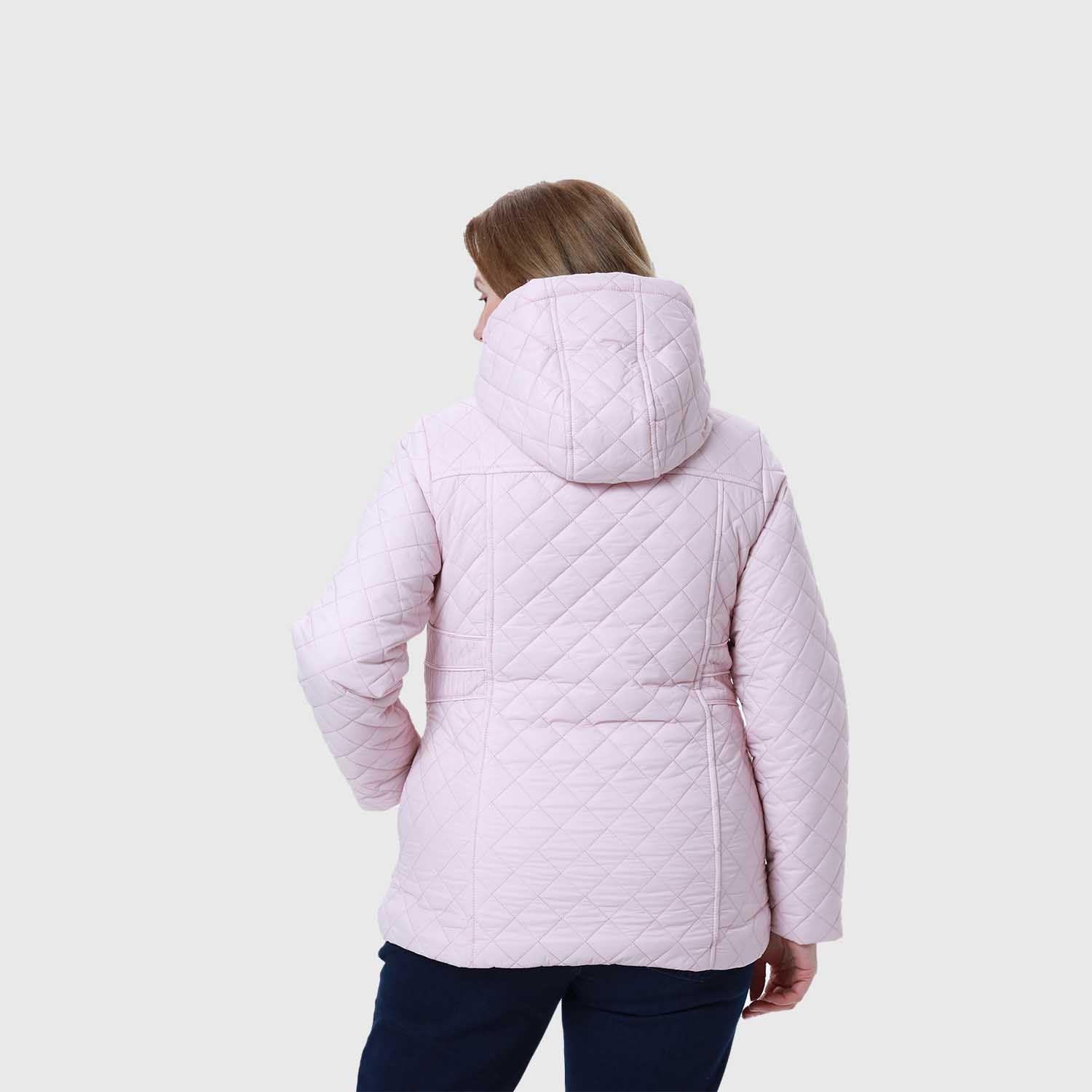 Parka Mujer Con Bolsillo Palo Rosa-2