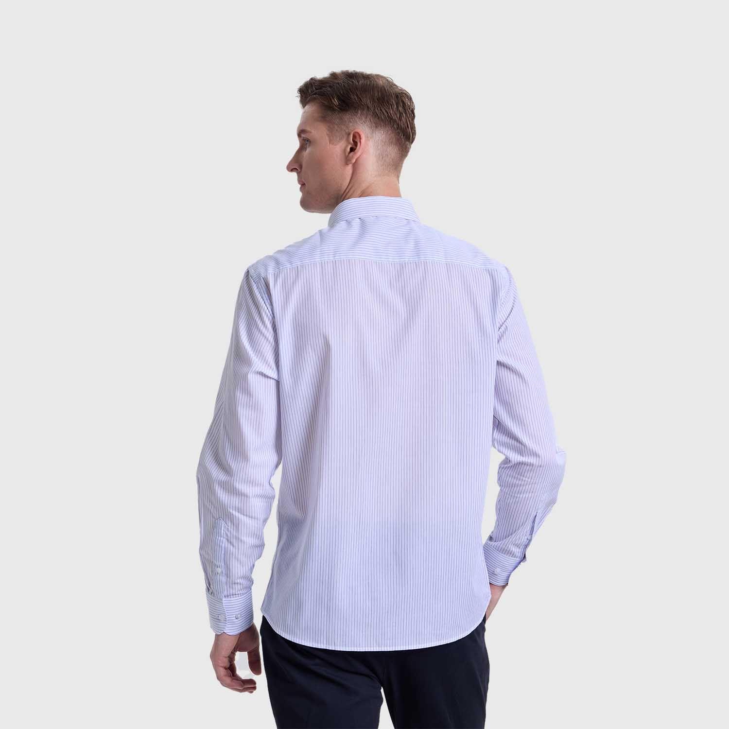 Camisa Hombre Fantasía Blanco Fashion's Park-2