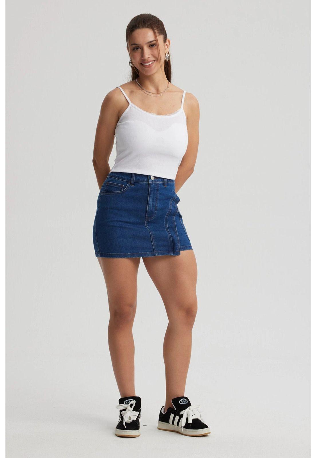 Peto Mujer Encaje Crop Blanco-3