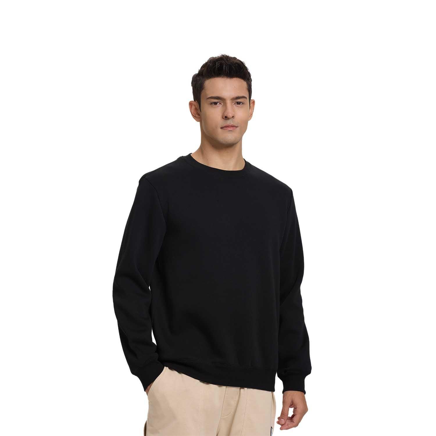 Polerón Hombre Básico Negro Fashion's Park-0