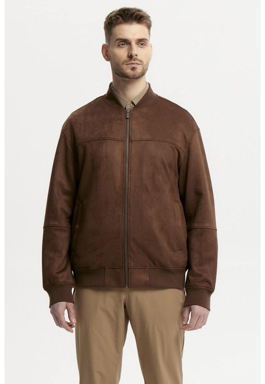 Chaqueta Hombre Slim Chocolate - ll-0