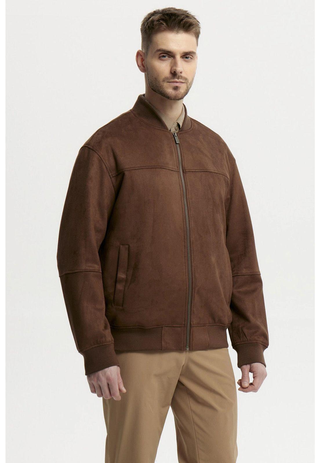 Chaqueta Hombre Slim Chocolate - ll-1