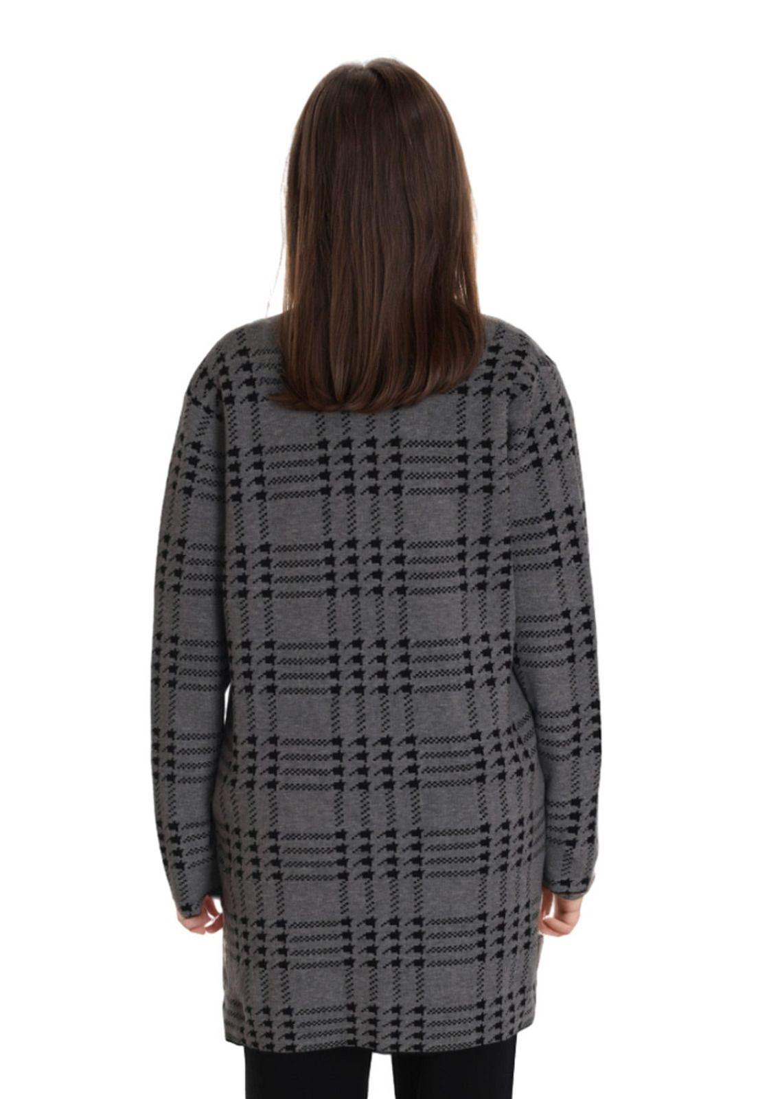 Sweater Mujer Gris-1