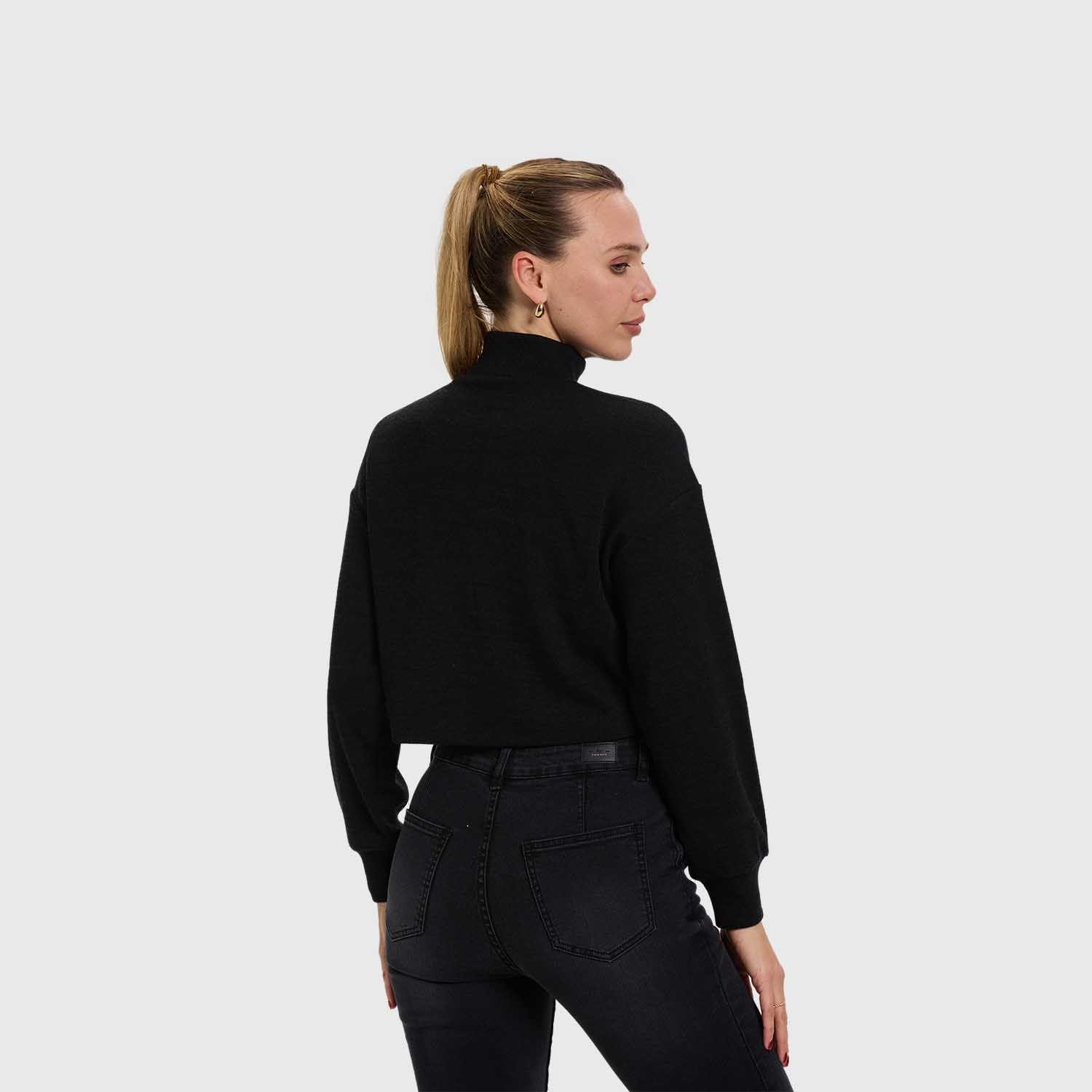 Sweater Mujer Crop Marengo Fashion's Park-2