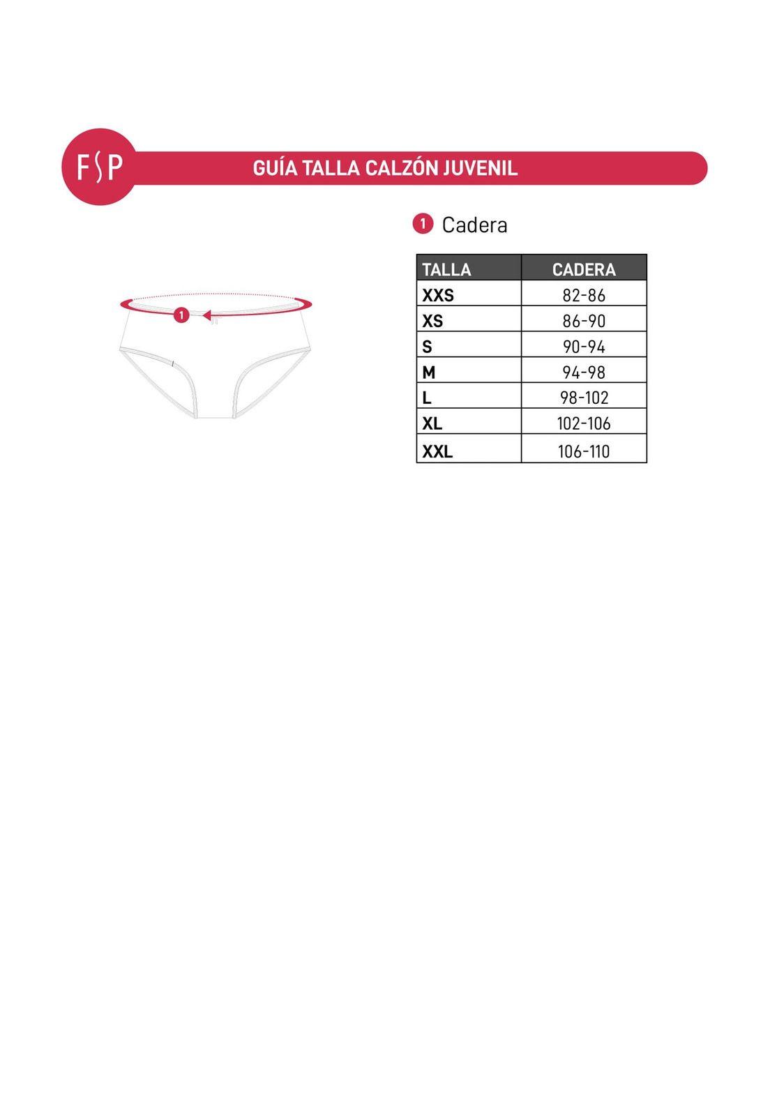 Calzón Mujer Tripack Bikini Algodón Blanco-2