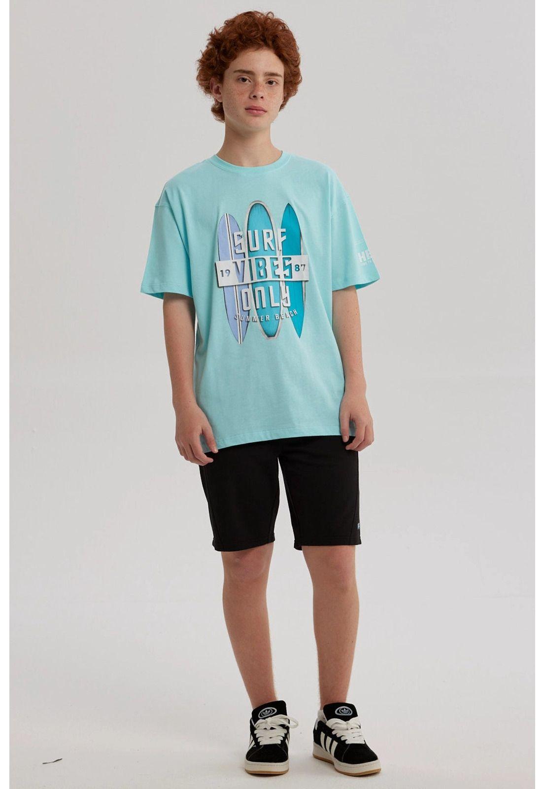 Polera Niño Print Posicional Aqua- ll-3
