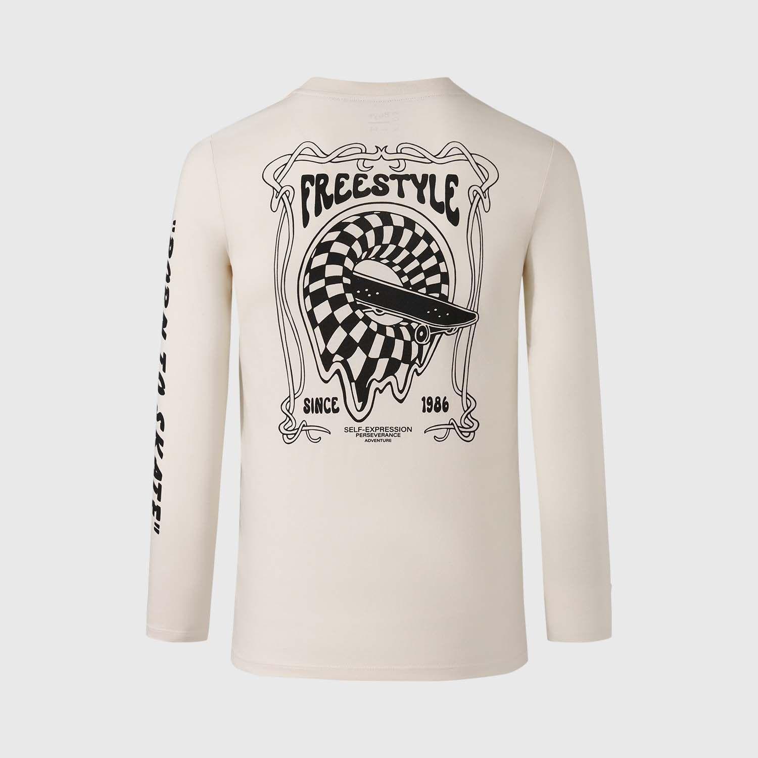 Polera Niño Print Crudo Fashion's Park-1