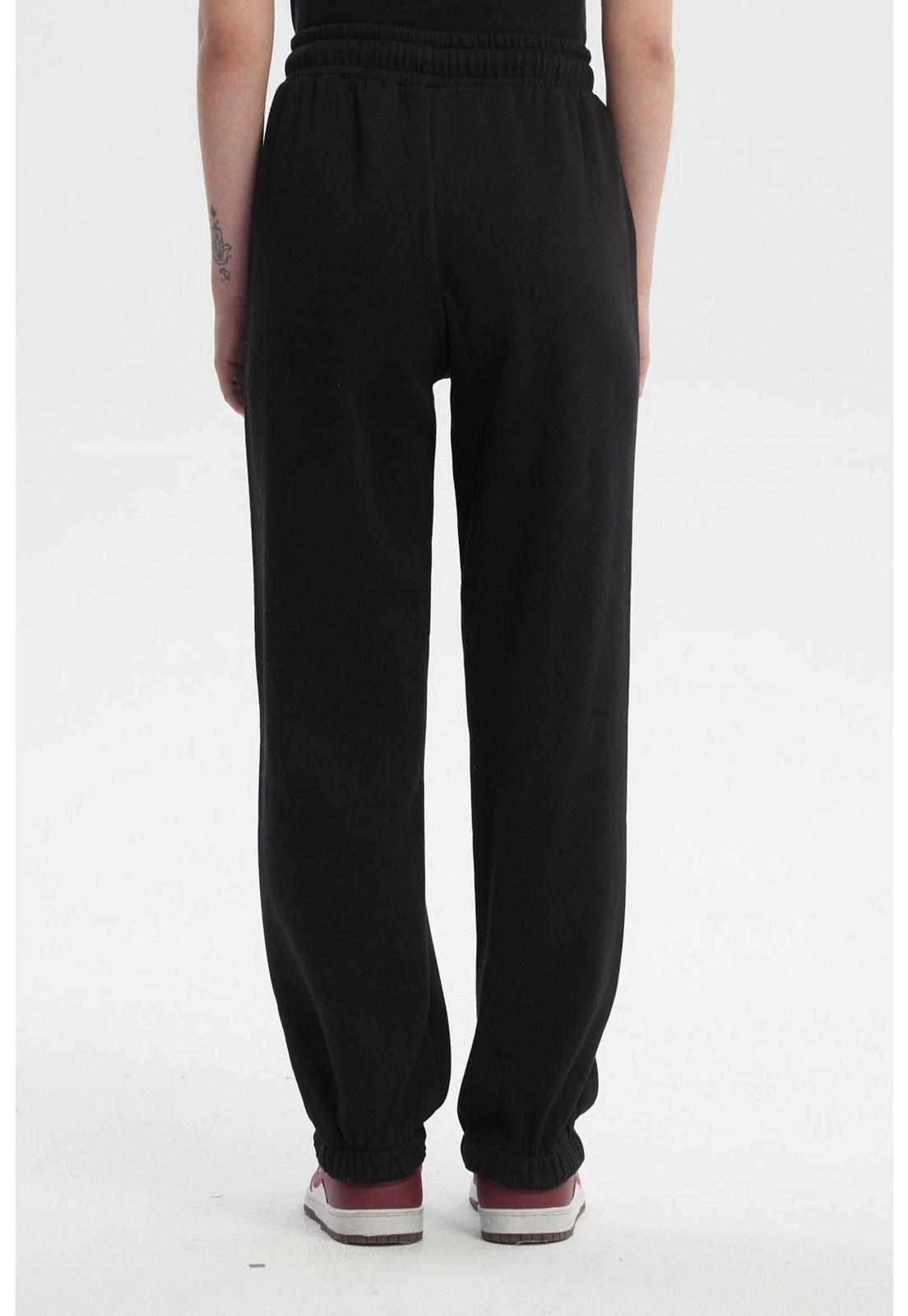 Pantalón Buzo Mujer Jogger Negro - ll-2