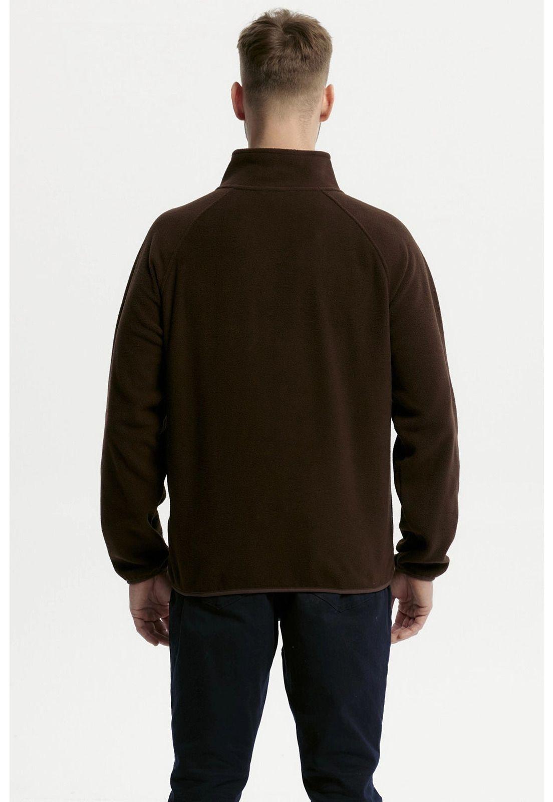 Polar Hombre Half Zipper Café-2