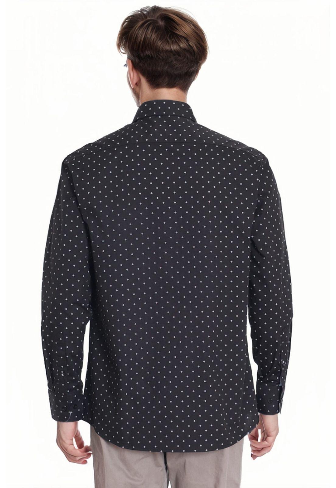 Camisa Hombre Premium Negro-1