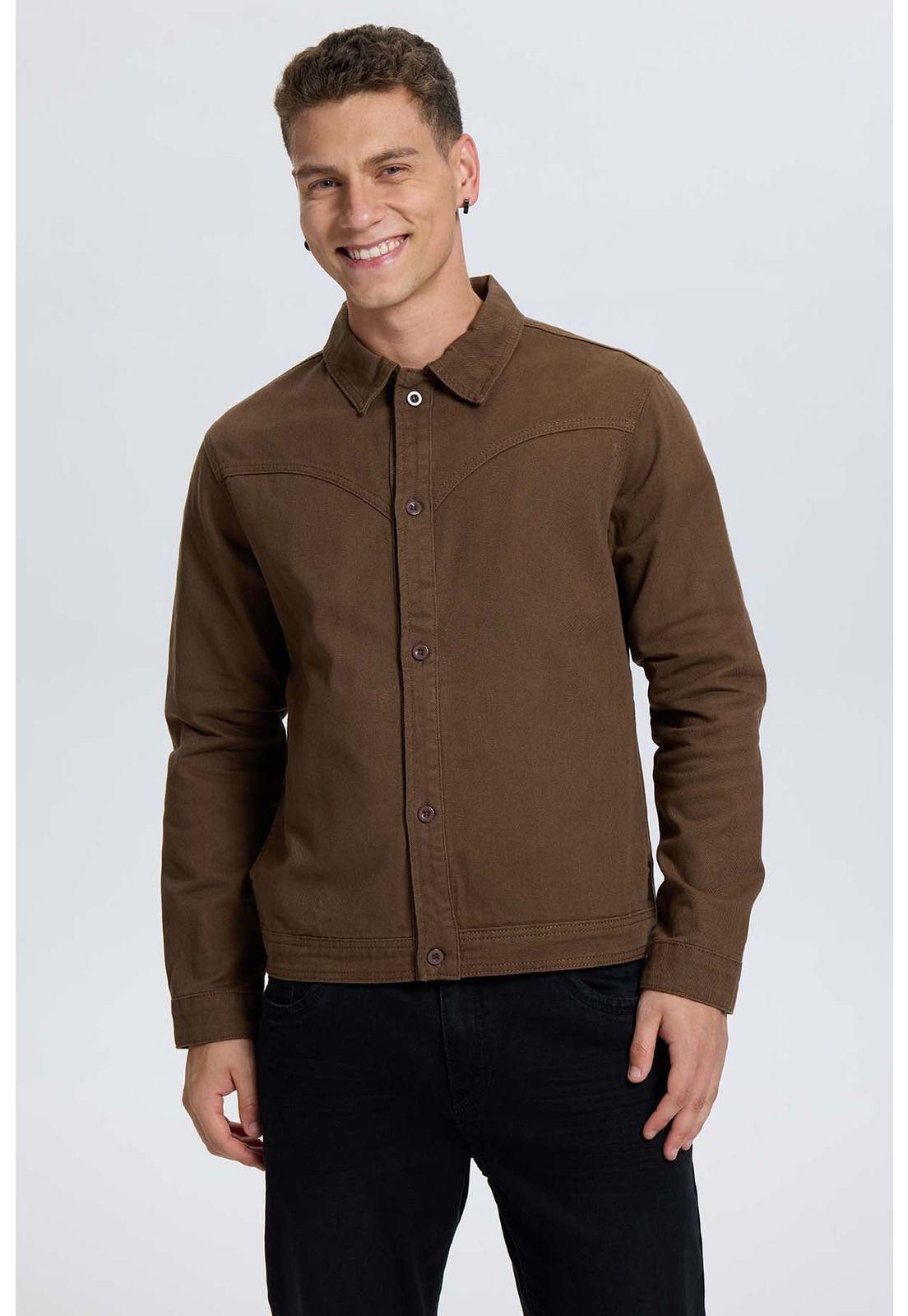 Chaqueta Hombre Western Café-1