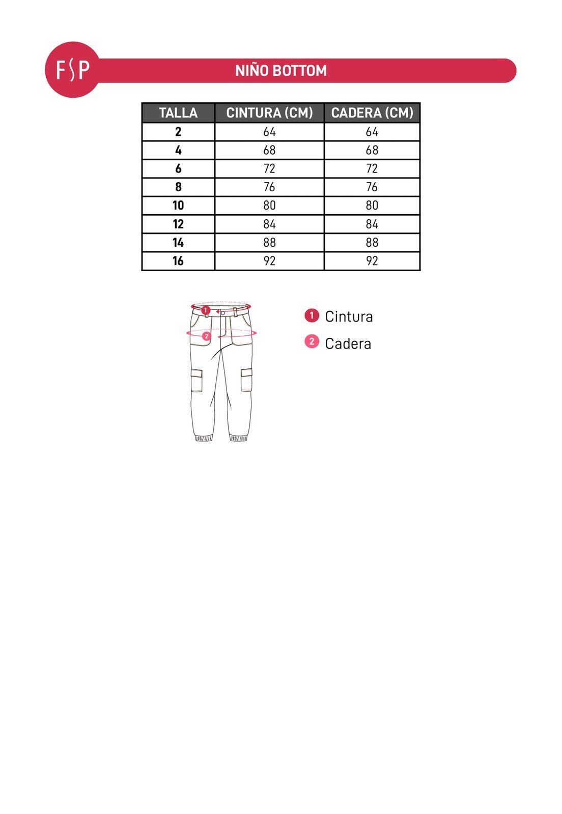 Pantalón Niño Básico Chino Verde-2