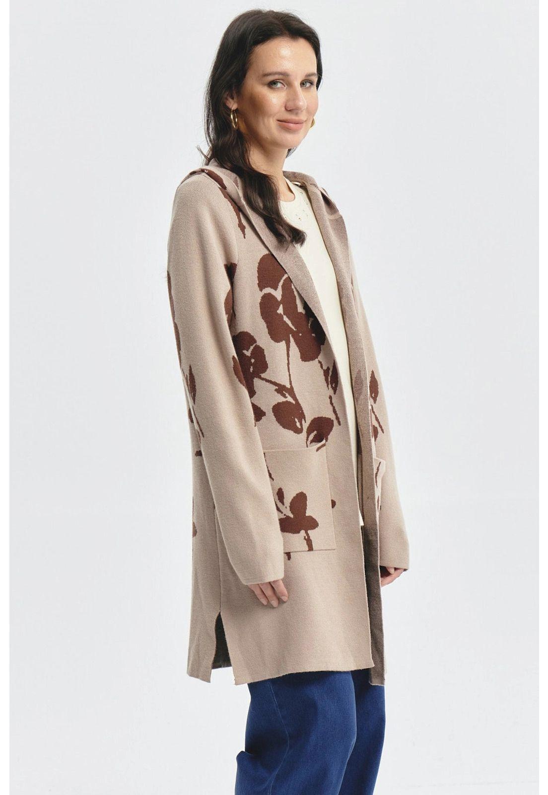 Sweater Mujer Tapado Beige-1