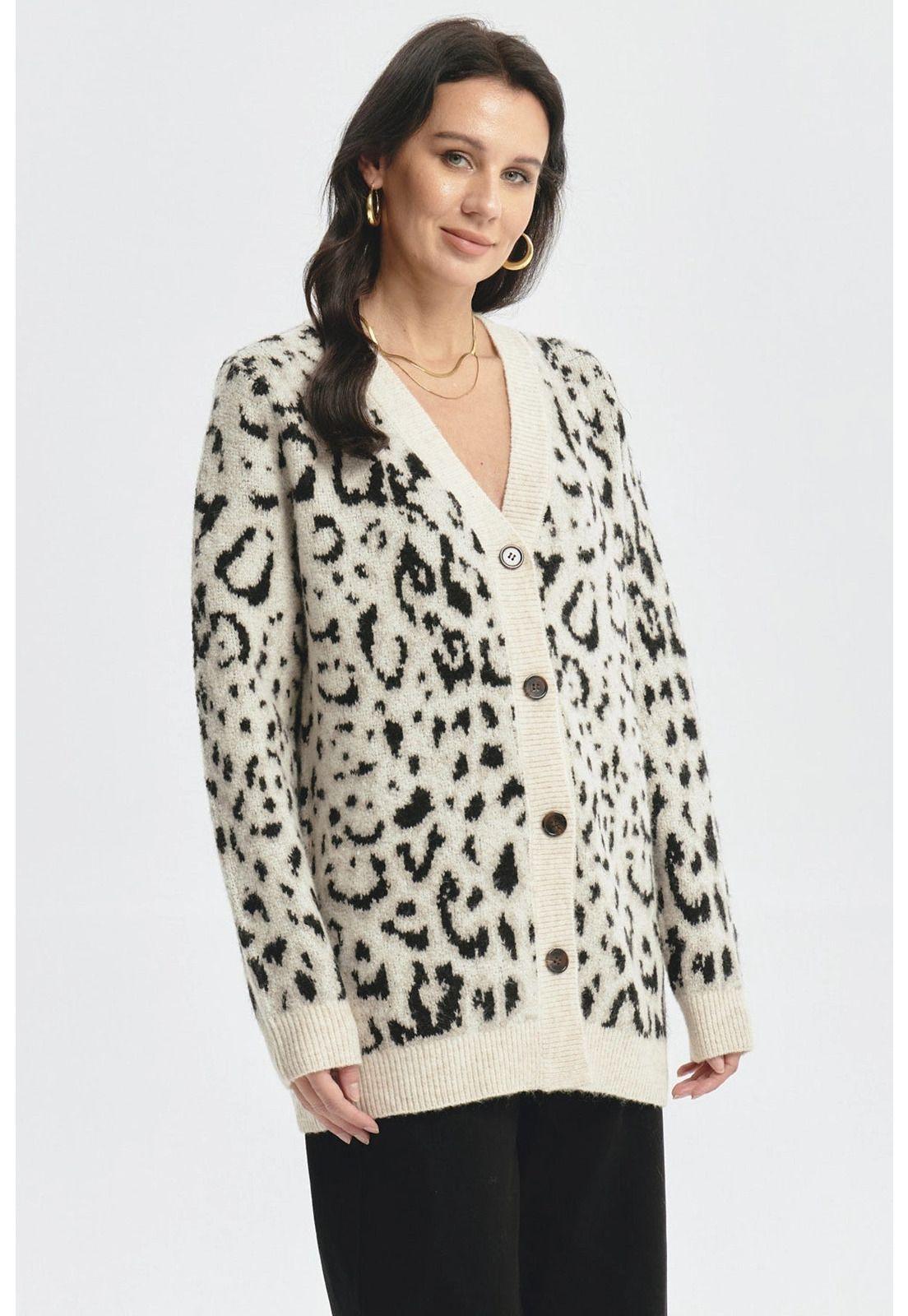 Sweater Mujer Slim Beige - ll-1