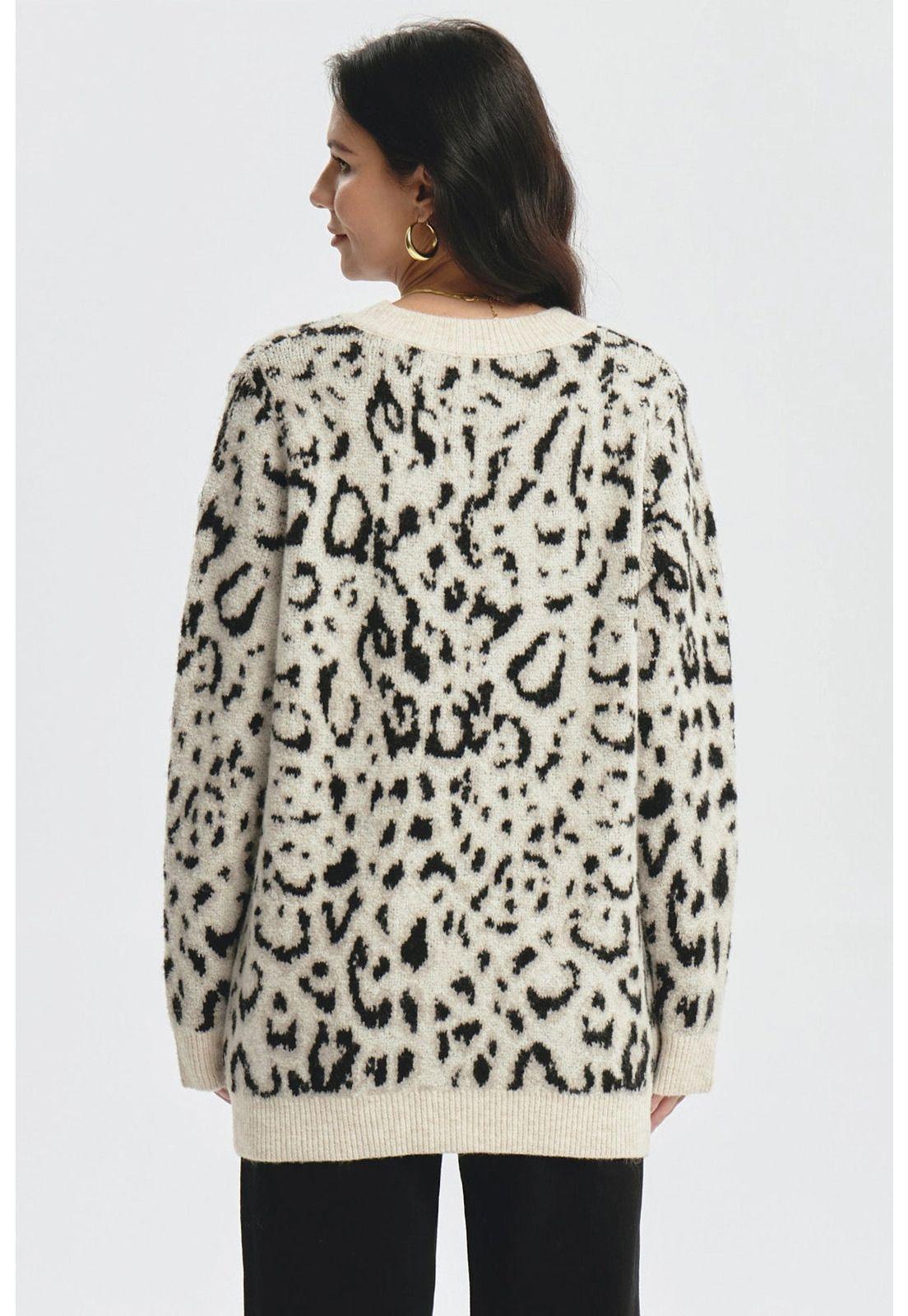 Sweater Mujer Slim Beige - ll-2