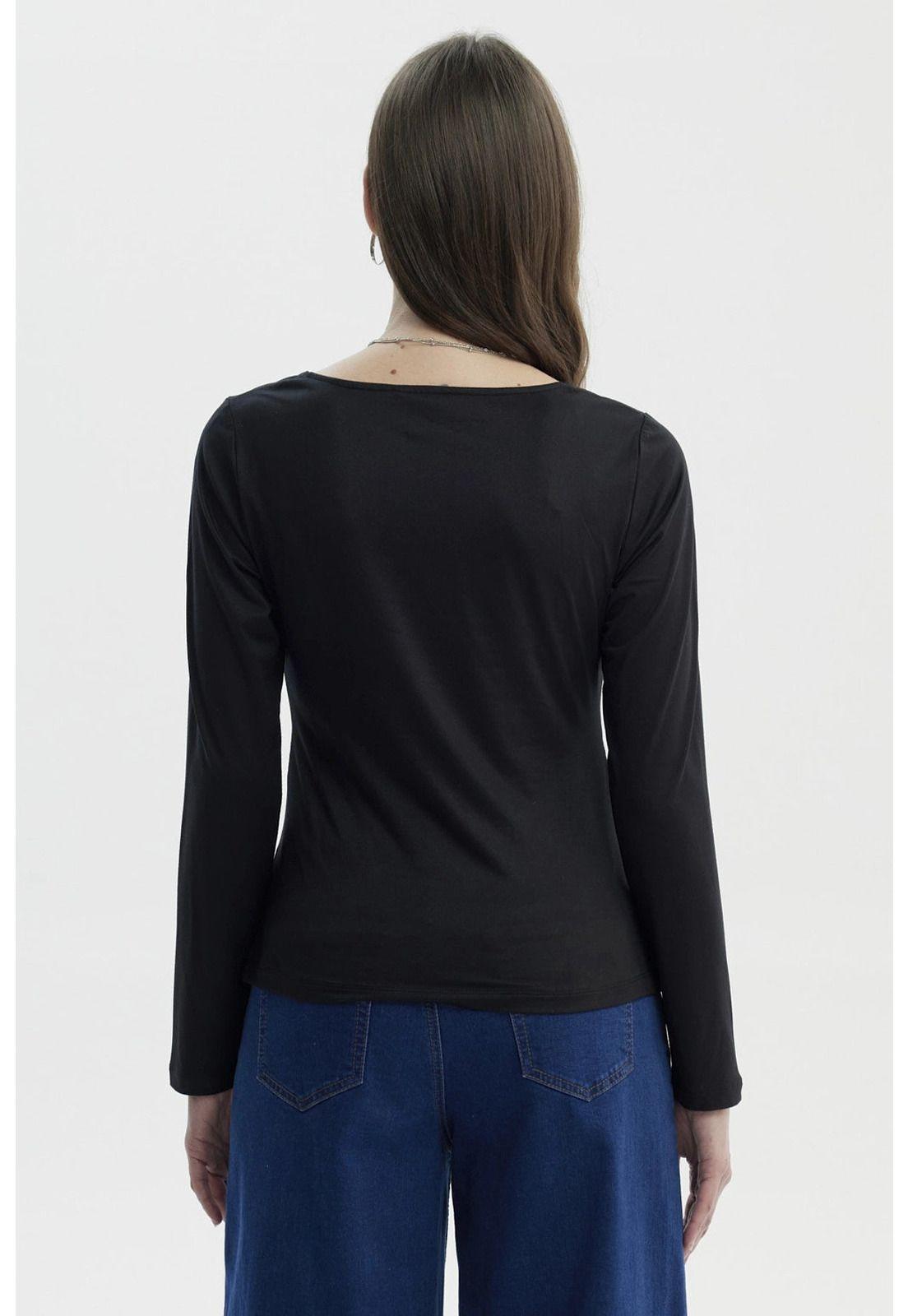 Polera Mujer Mujer Negro-2