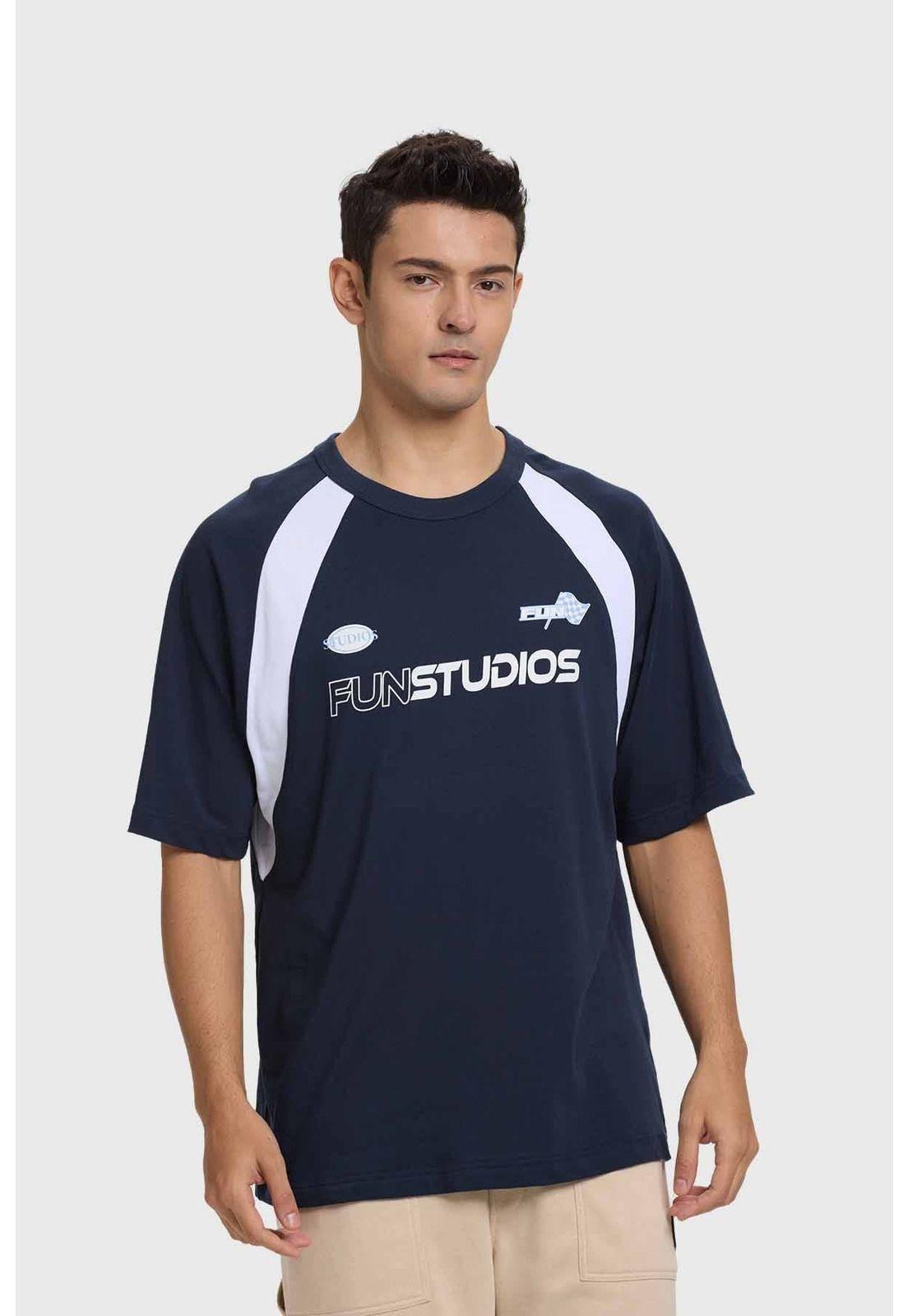 Polera Hombre Sport Club Azul-0