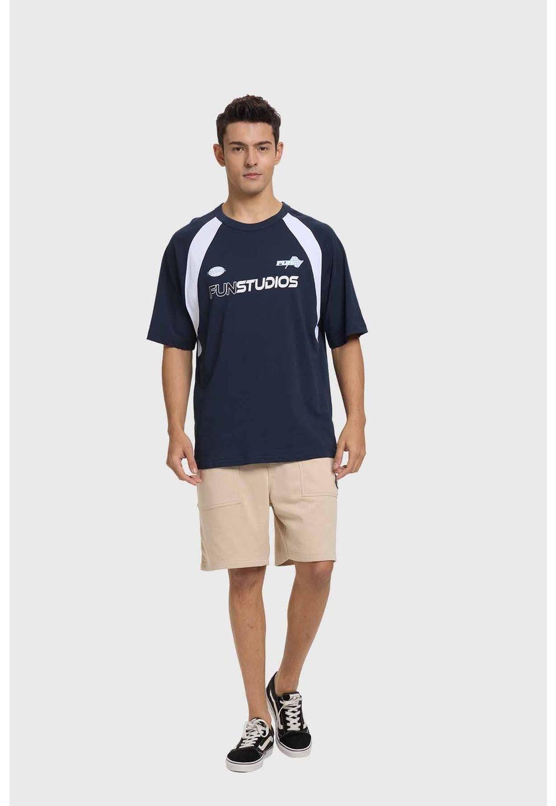 Polera Hombre Sport Club Azul-3