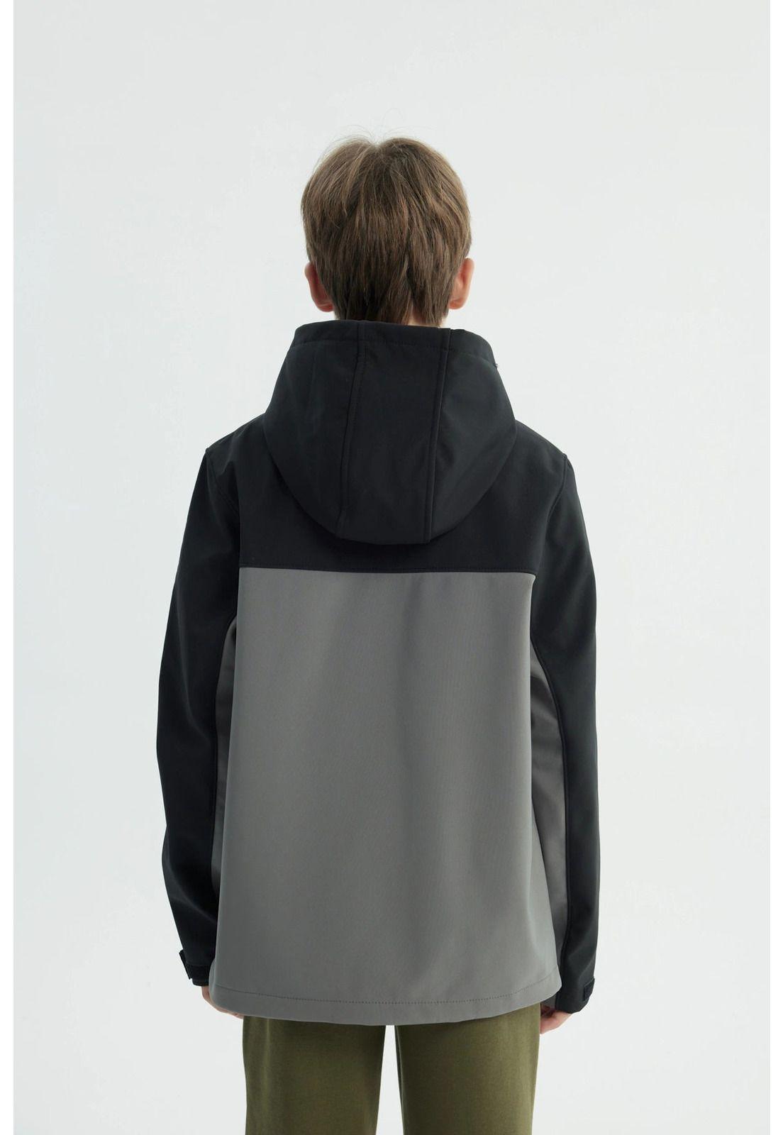 Chaqueta Niño Regular Negro - ll-2