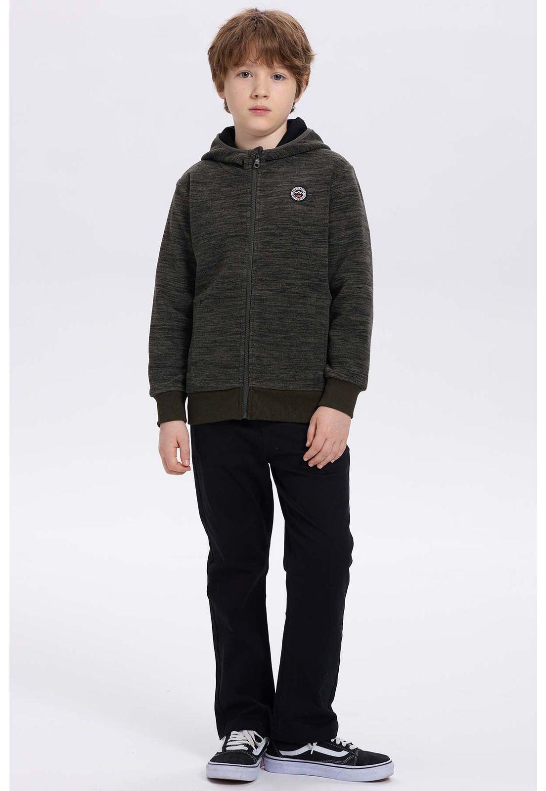 Polar Niño Básico Verde-3