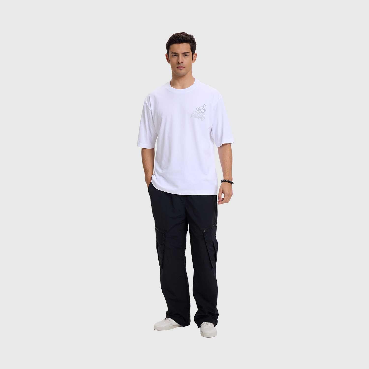 Polera Hombre Print Graffiti Blanco I Fashion's Park-3