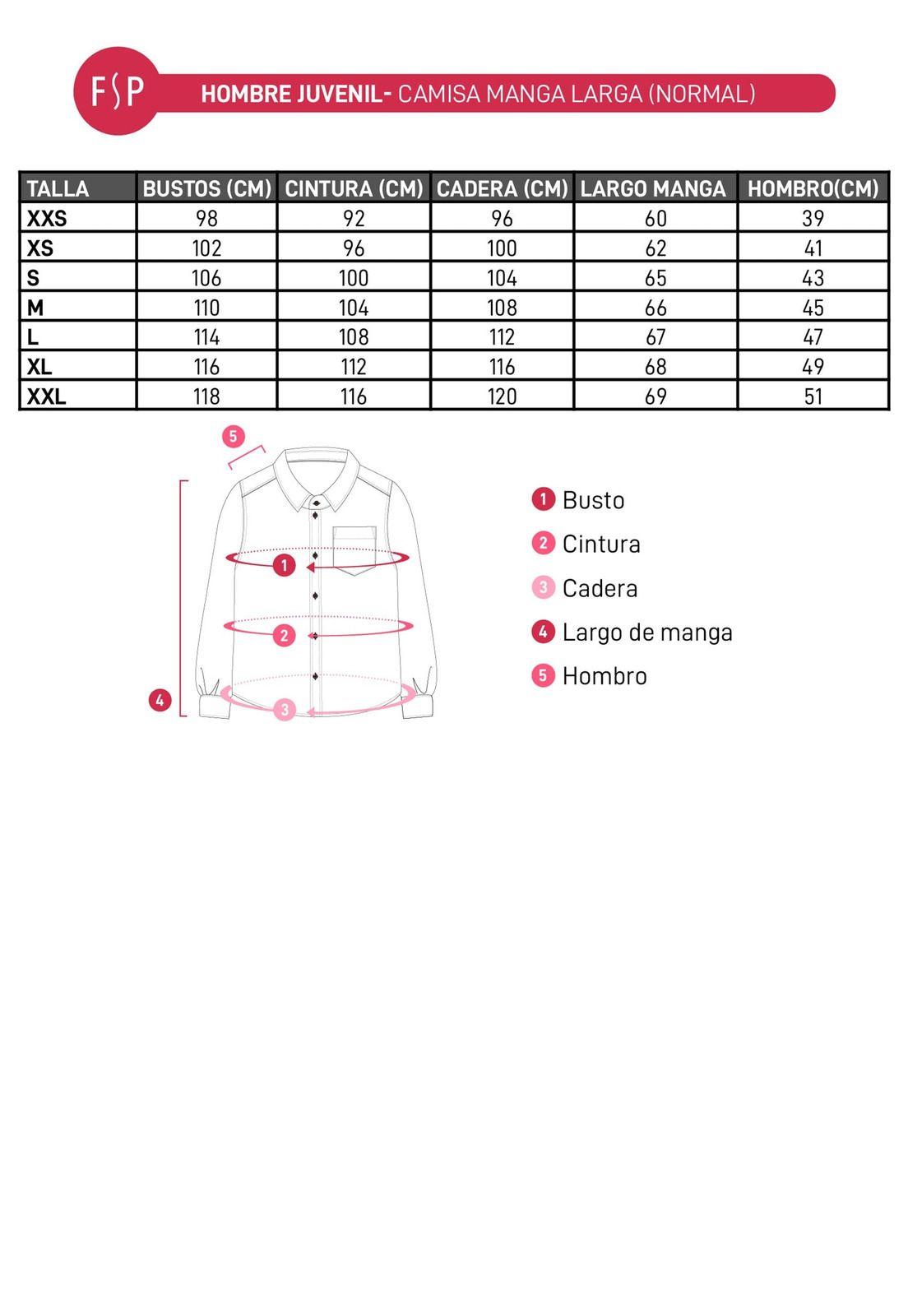 Camisa Hombre Western Azul-4