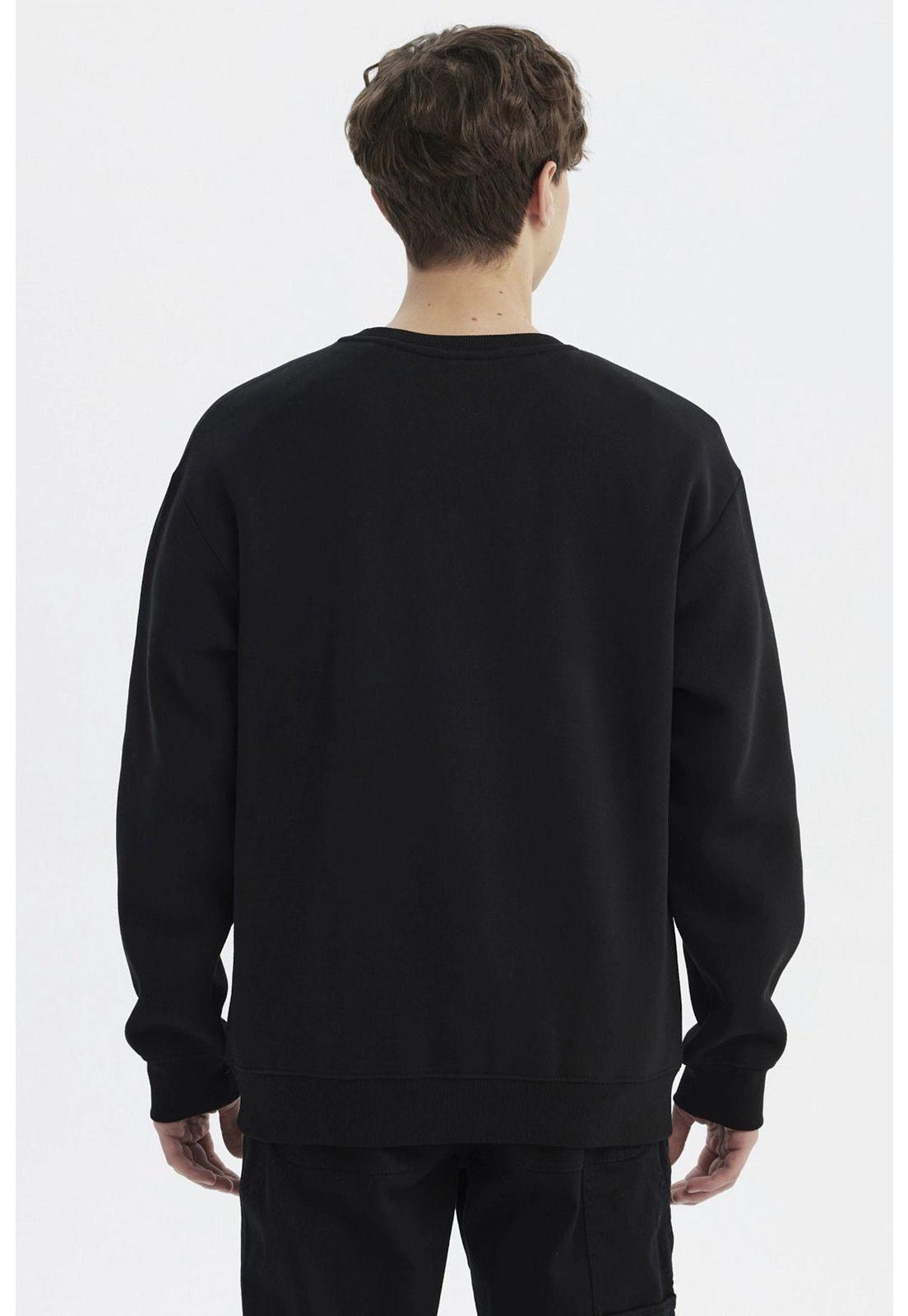 Polerón Hombre Slim Negro - XlV-2
