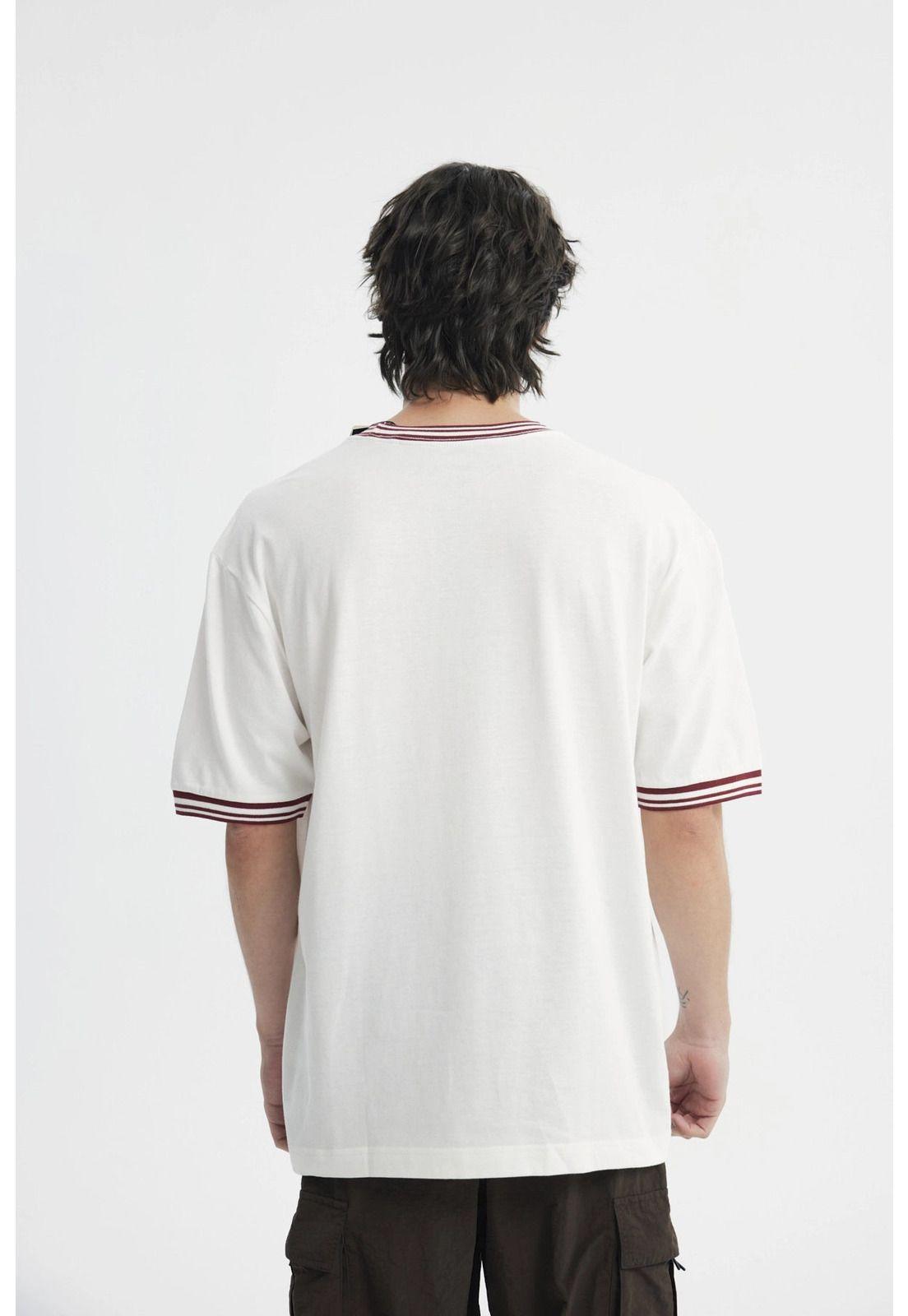 Polera Hombre Oversize Crudo-2