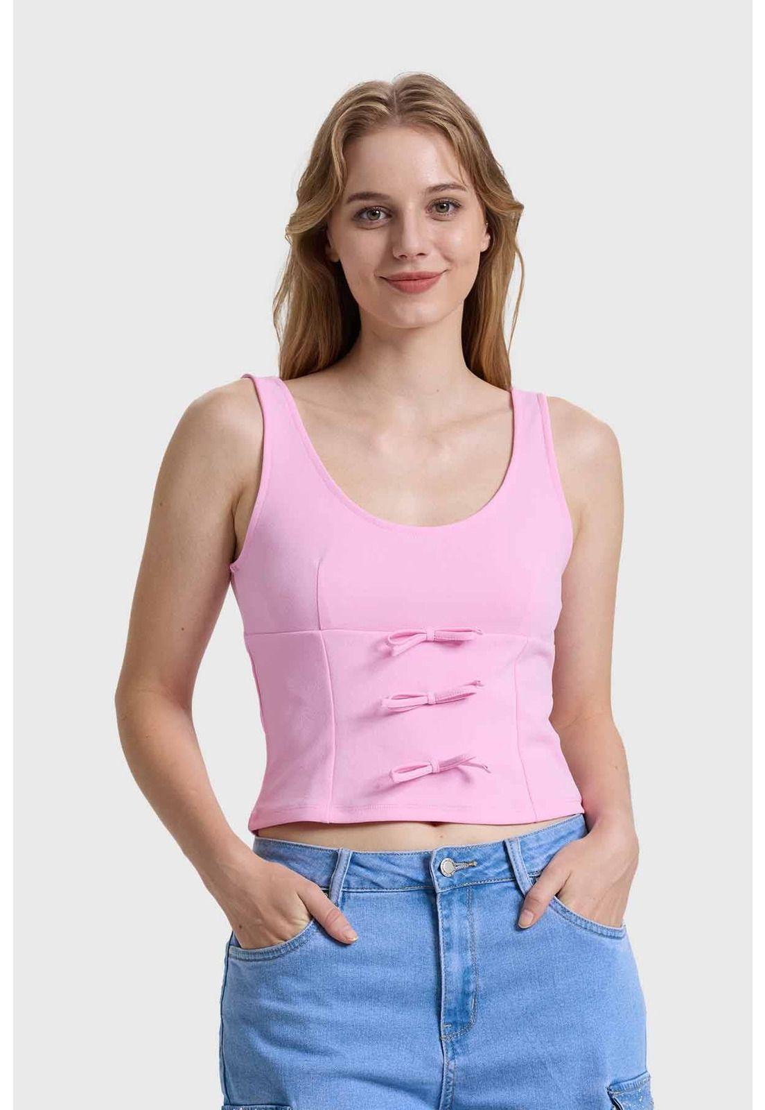 Polera Mujer Rosado - ll-0