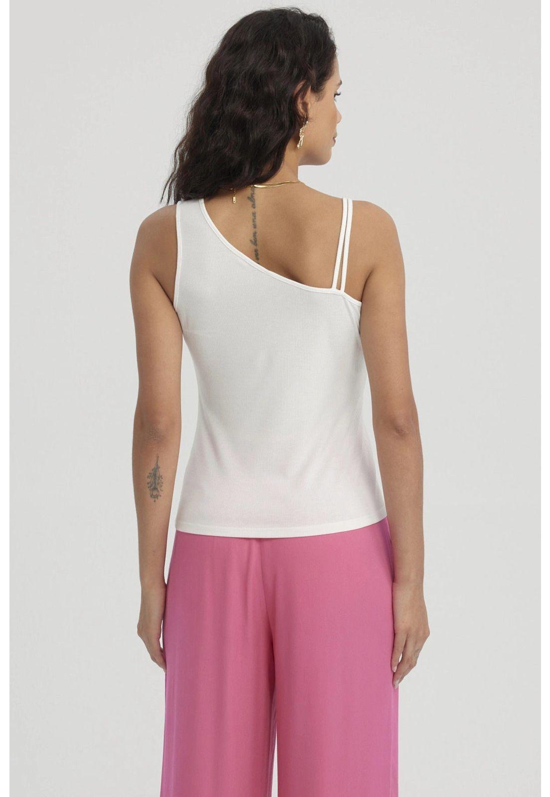 Polera Mujer Doble Pabilo Crudo-2