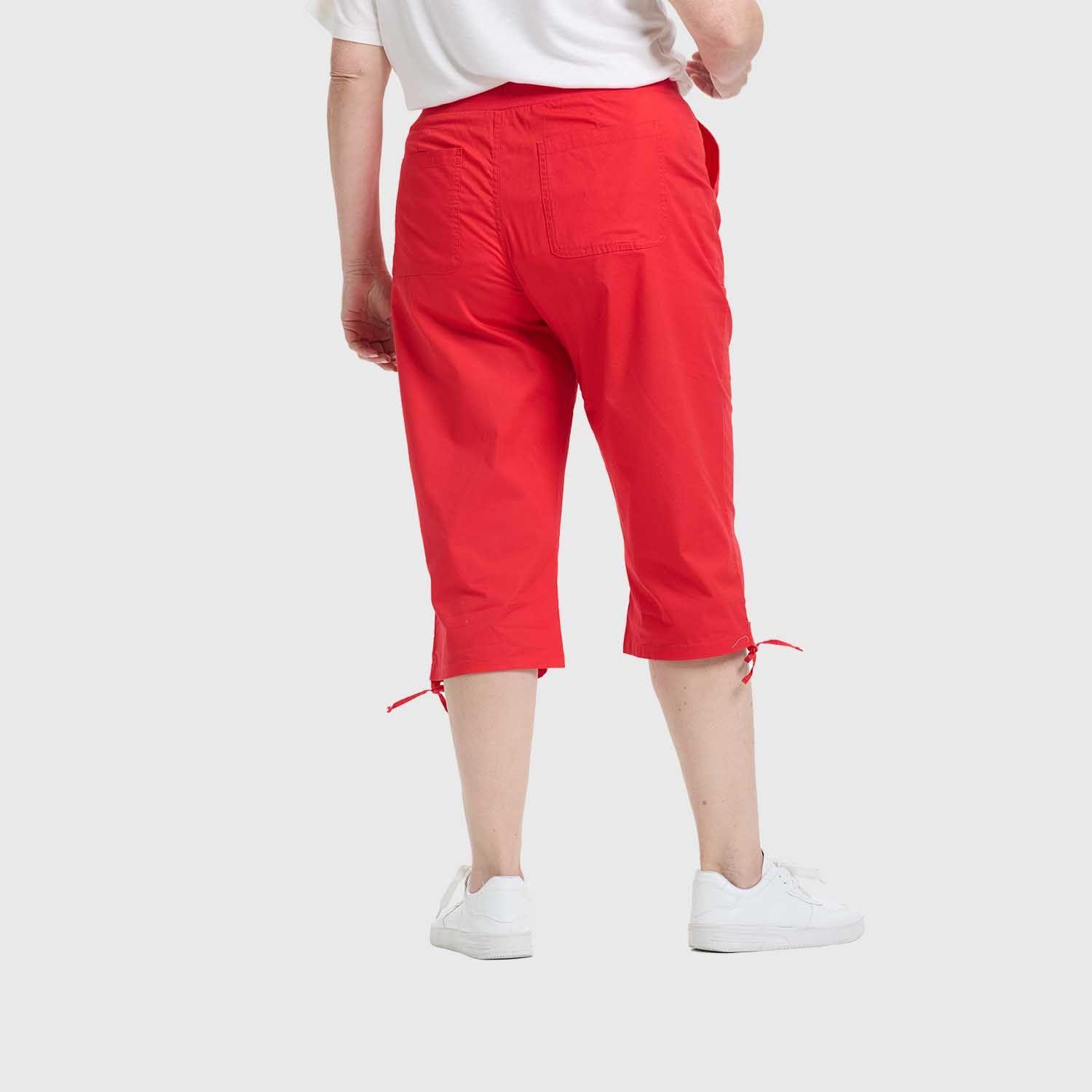 Pantalón Mujer Con Cortes Y Apertura Rojo Fashion's Park-2