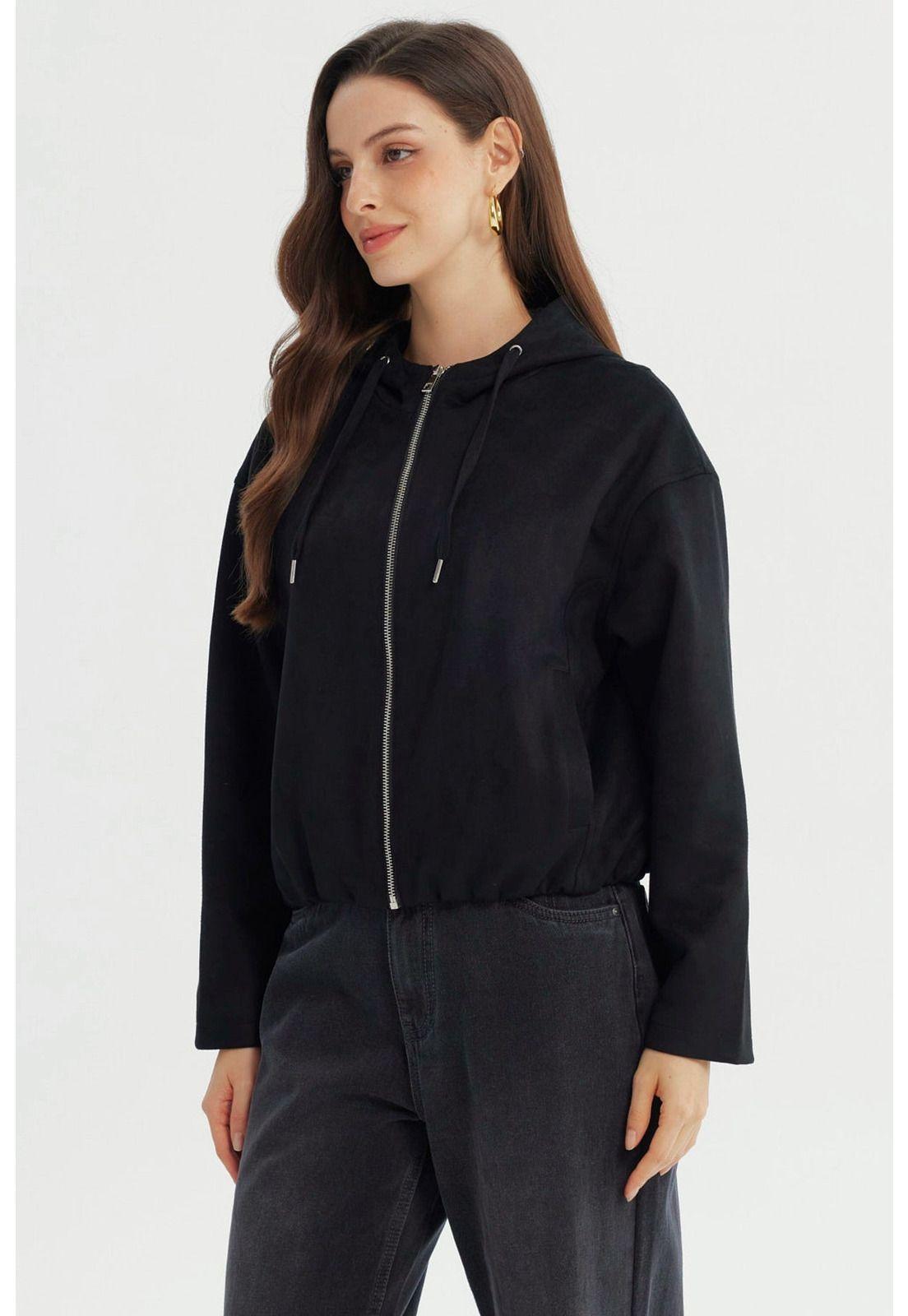 Chaqueta Mujer Classic Negro - ll-1