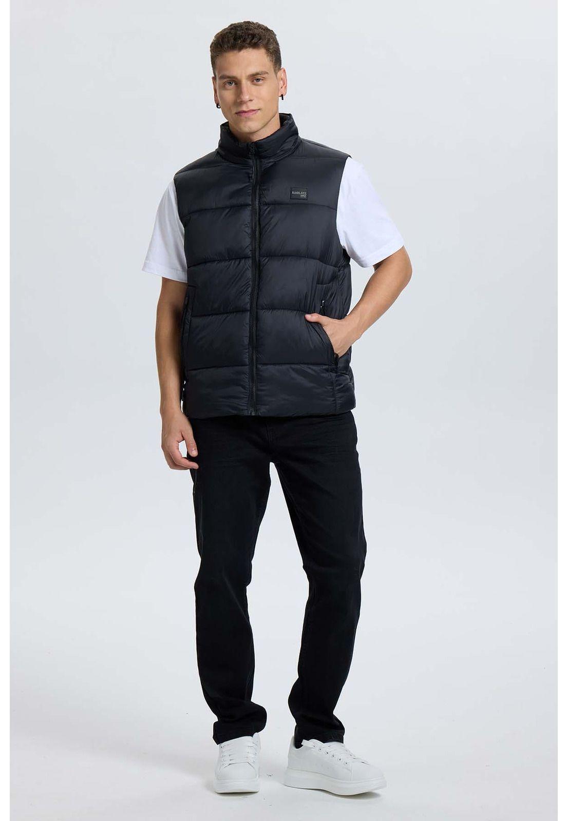 Parka Hombre Puffa Negro - V-3