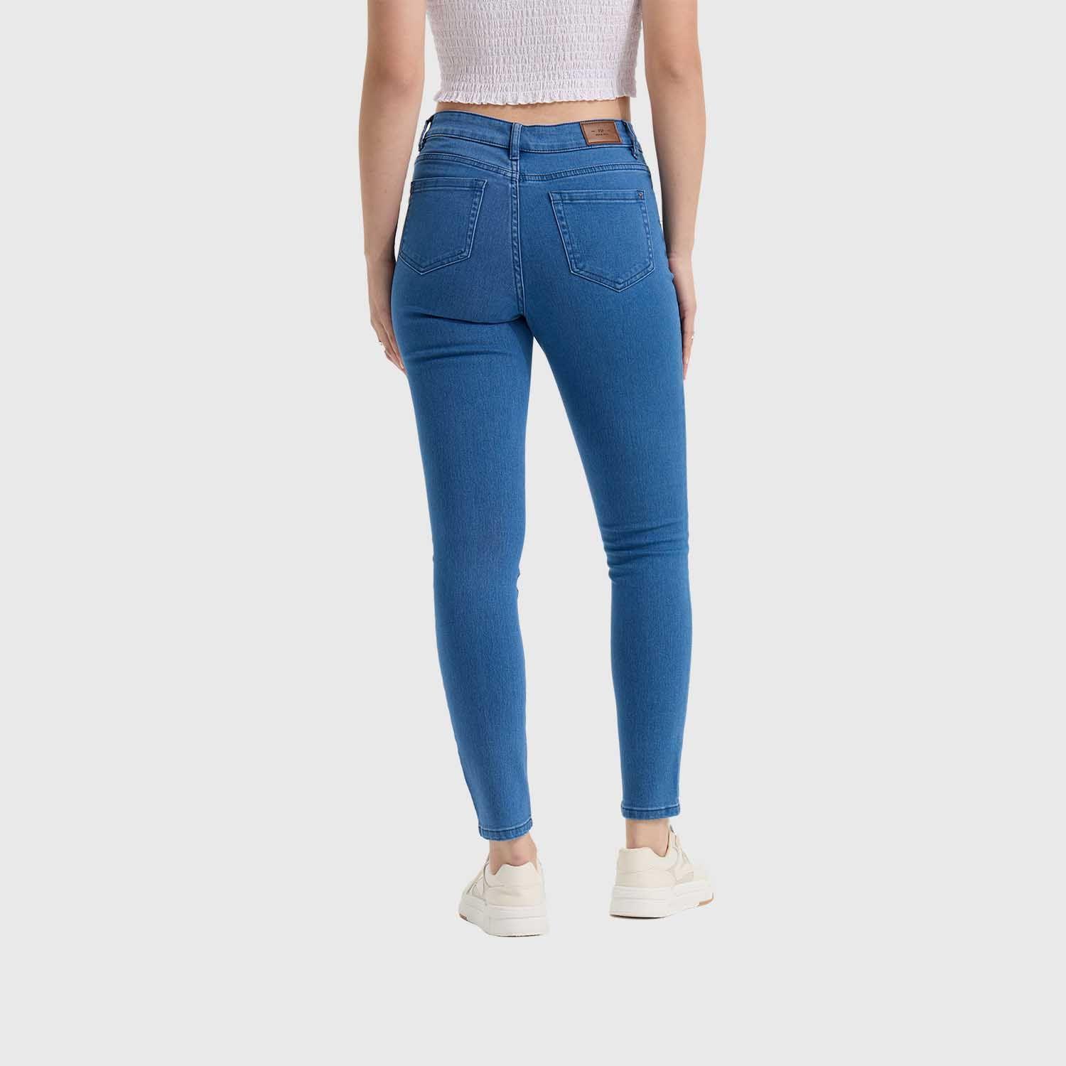 Jeans Mujer Super Skinny Emilia Azul Fashion's Park-2