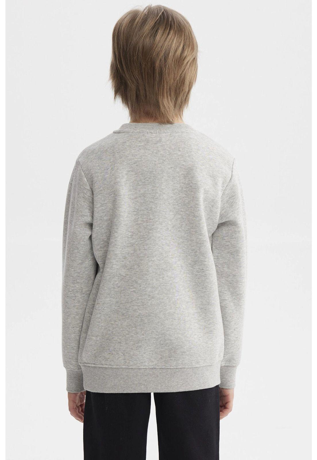 Polerón Niño Básico Toddler Gris Melange-2