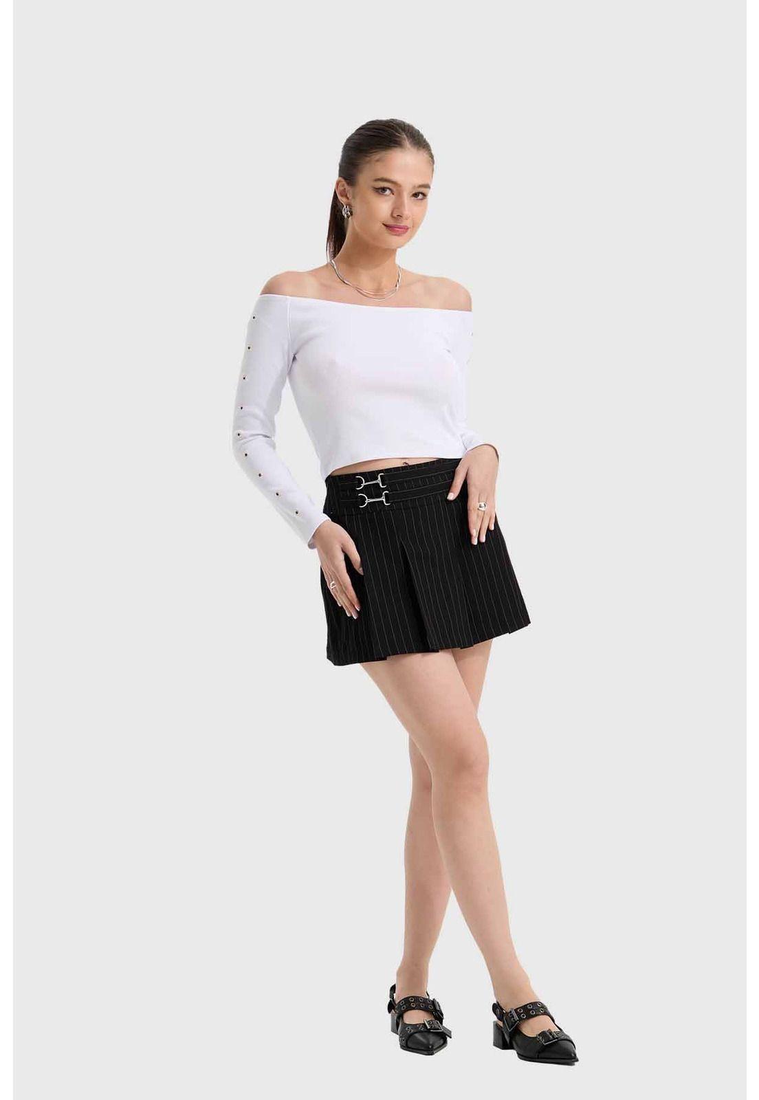 Polera Mujer Ojetillo Brazos Blanco-3