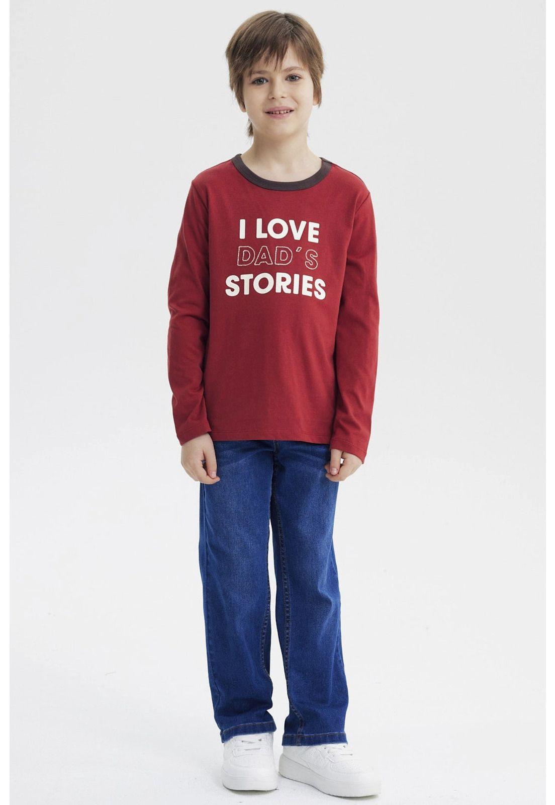Polera Niño Slim Terracota-3