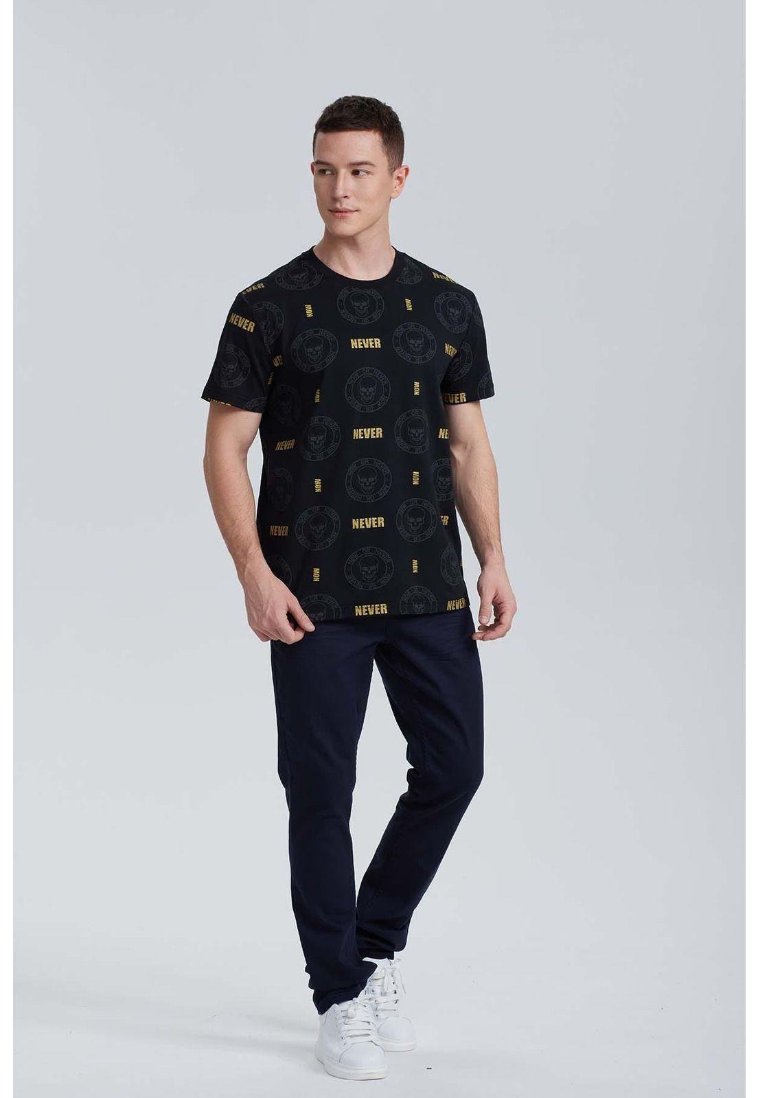 Jeans Hombre Slim Azul-3