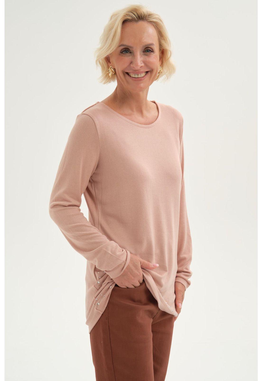 Polera Mujer Estampado Palo Rosa-1