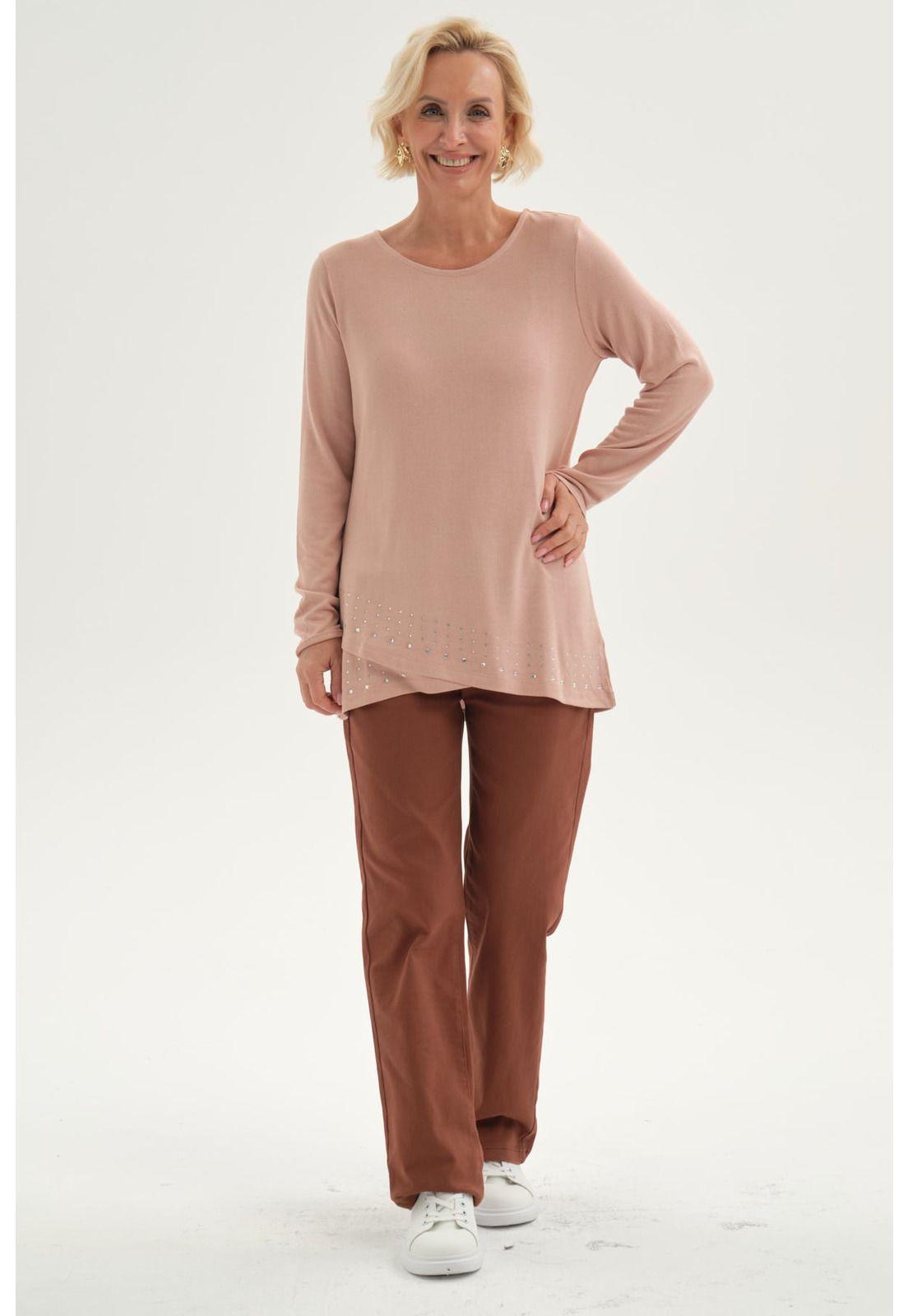 Polera Mujer Estampado Palo Rosa-3