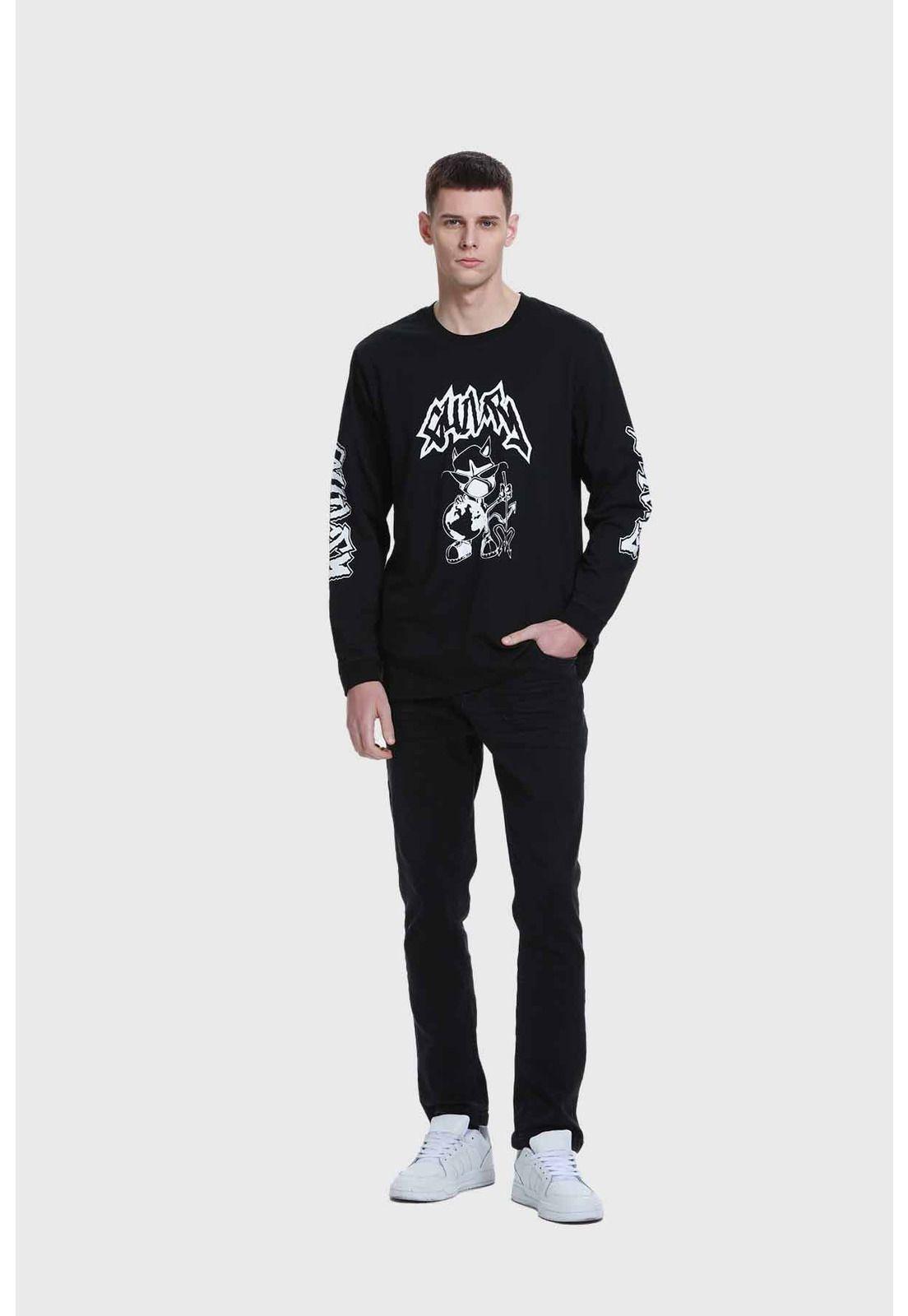 Polera Hombre Negro - lll-3