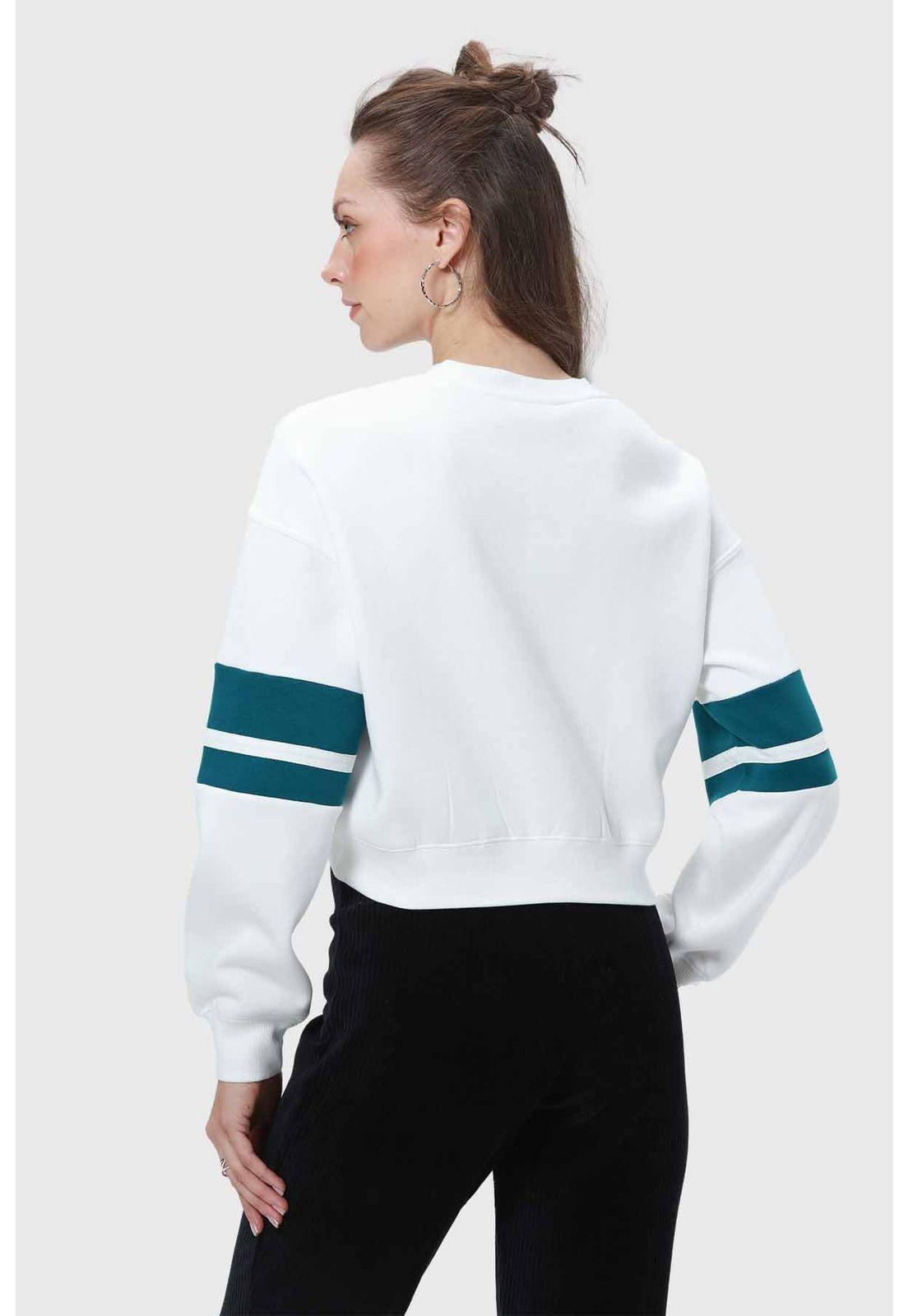 Polerón Mujer Crop Crudo - ll-2