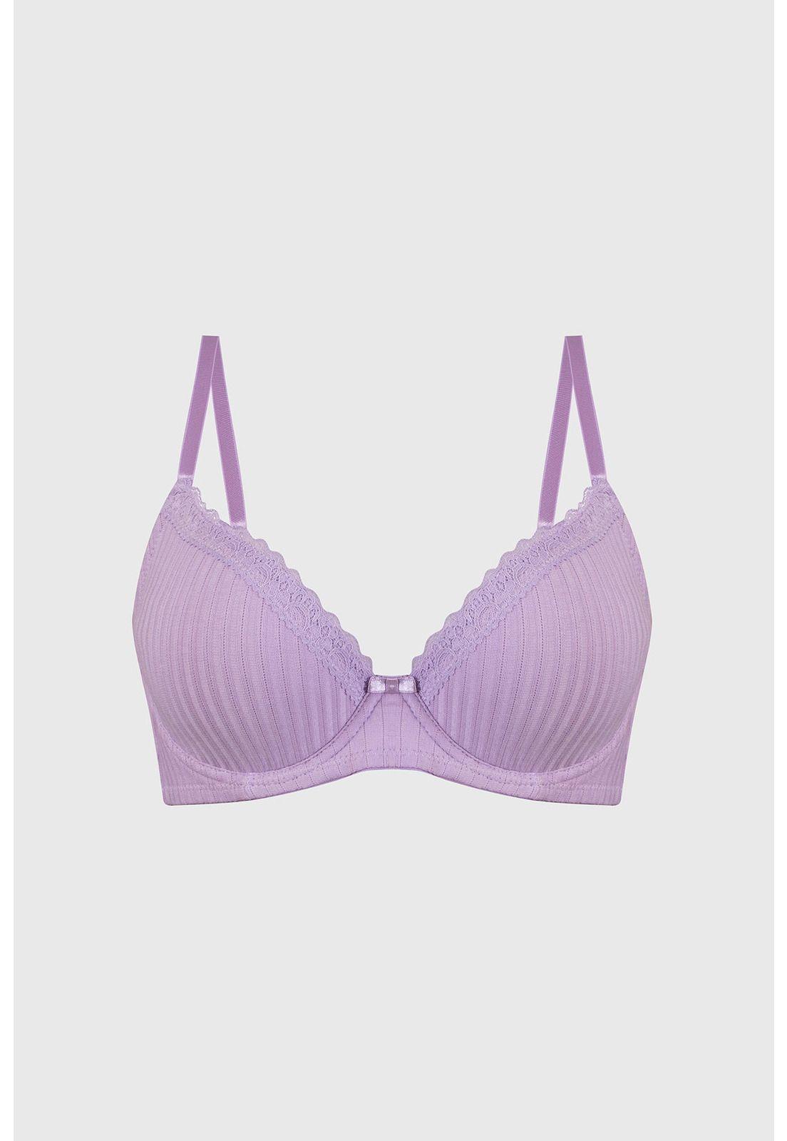 Sostén Mujer Copa Soft Lila-0