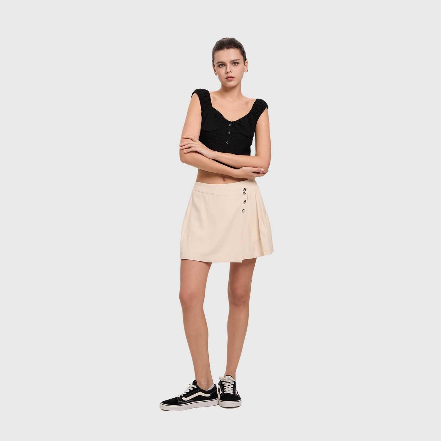 Blusa Mujer Textura Negro Fashion's Park-3