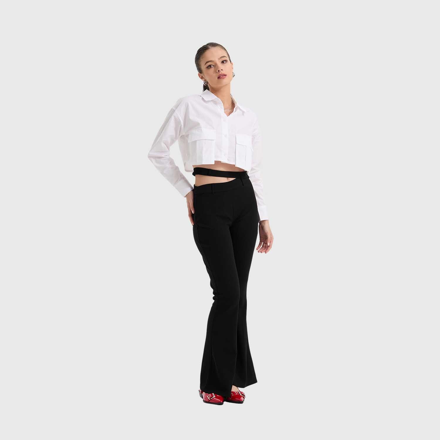 Blusa Mujer Cargo Blanco Fashion's Park-3