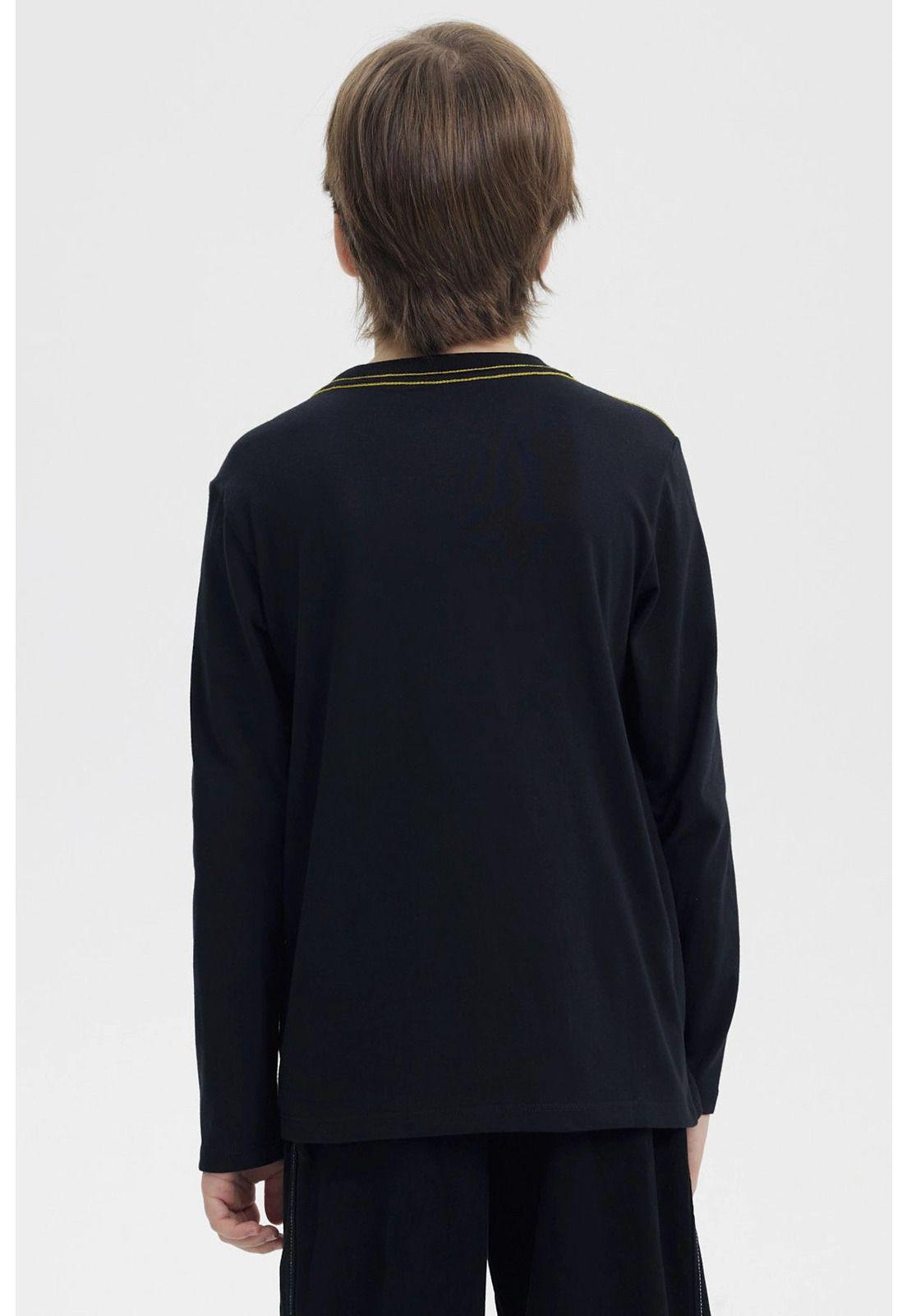 Polera Niño Slim Negro - lll-2