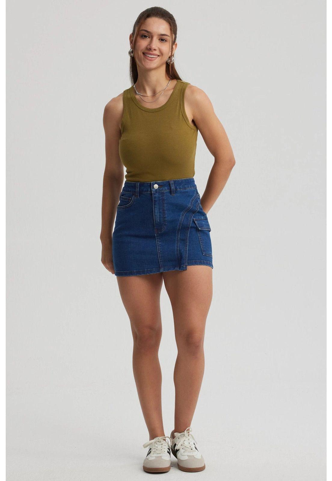 Polera Mujer Sudadera Verde Olivo-3