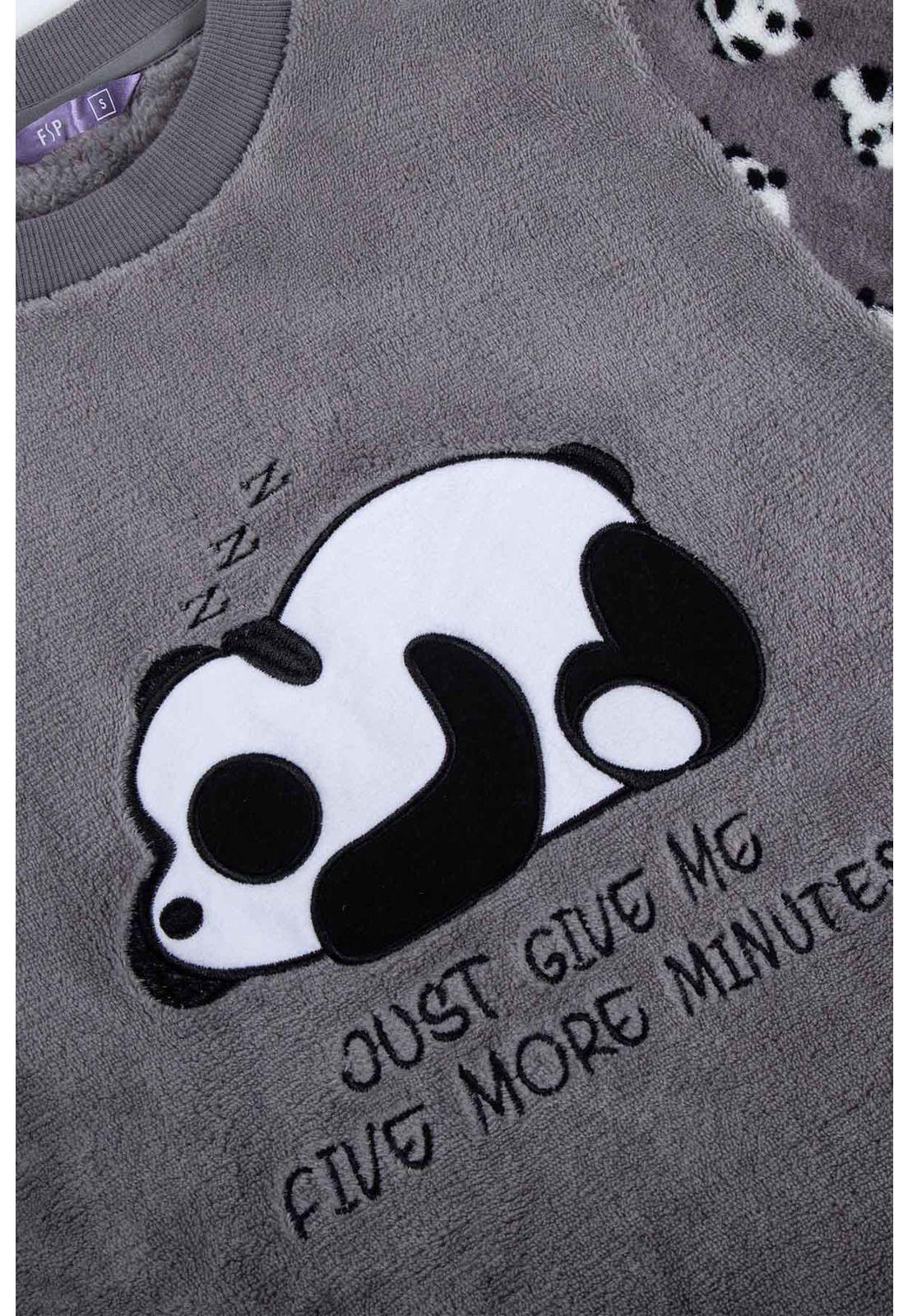 Pijama Mujer Polar Marengo-2